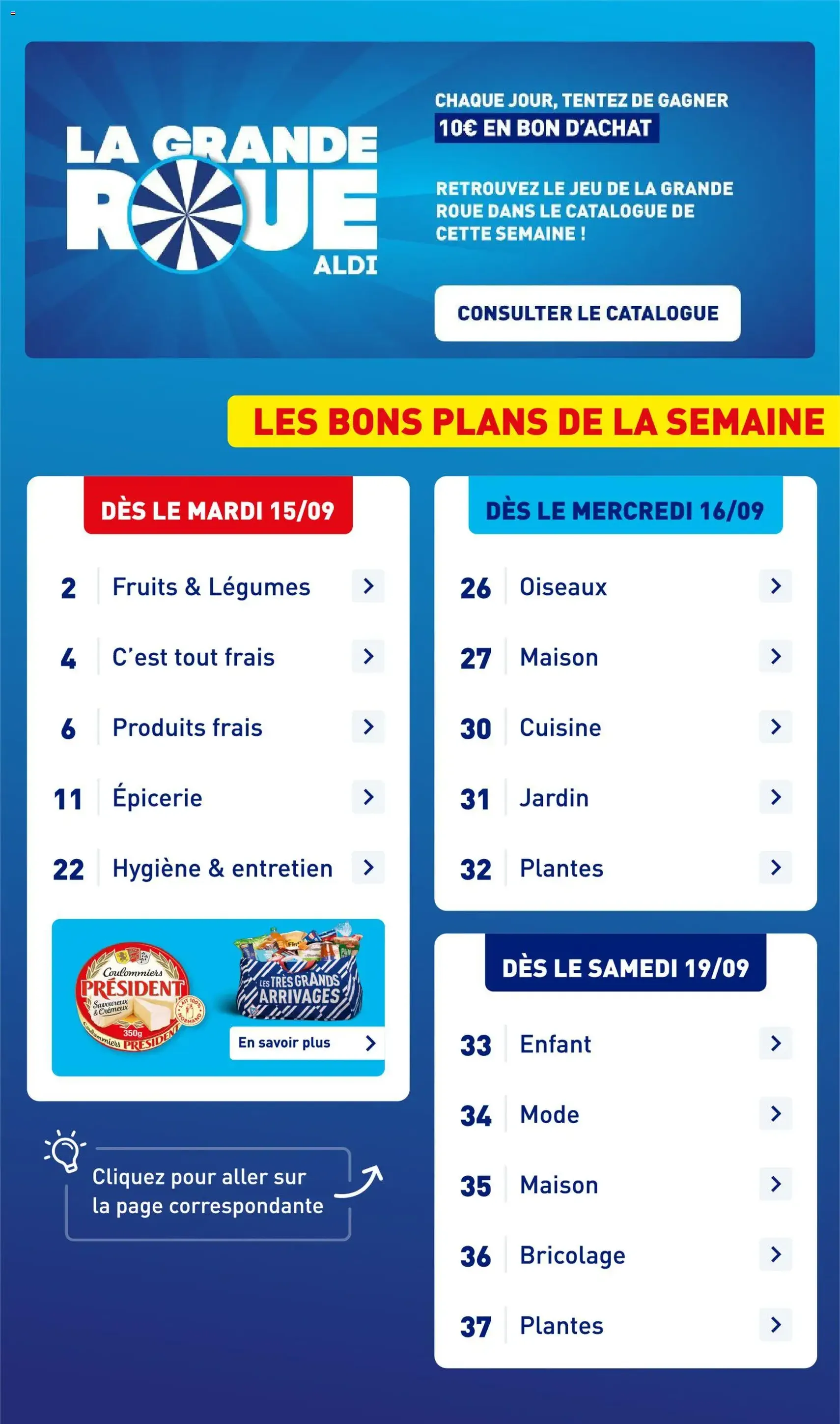 Aldi catalogue - brochure valable à partir du 15/09/2026, page 3 sur 41