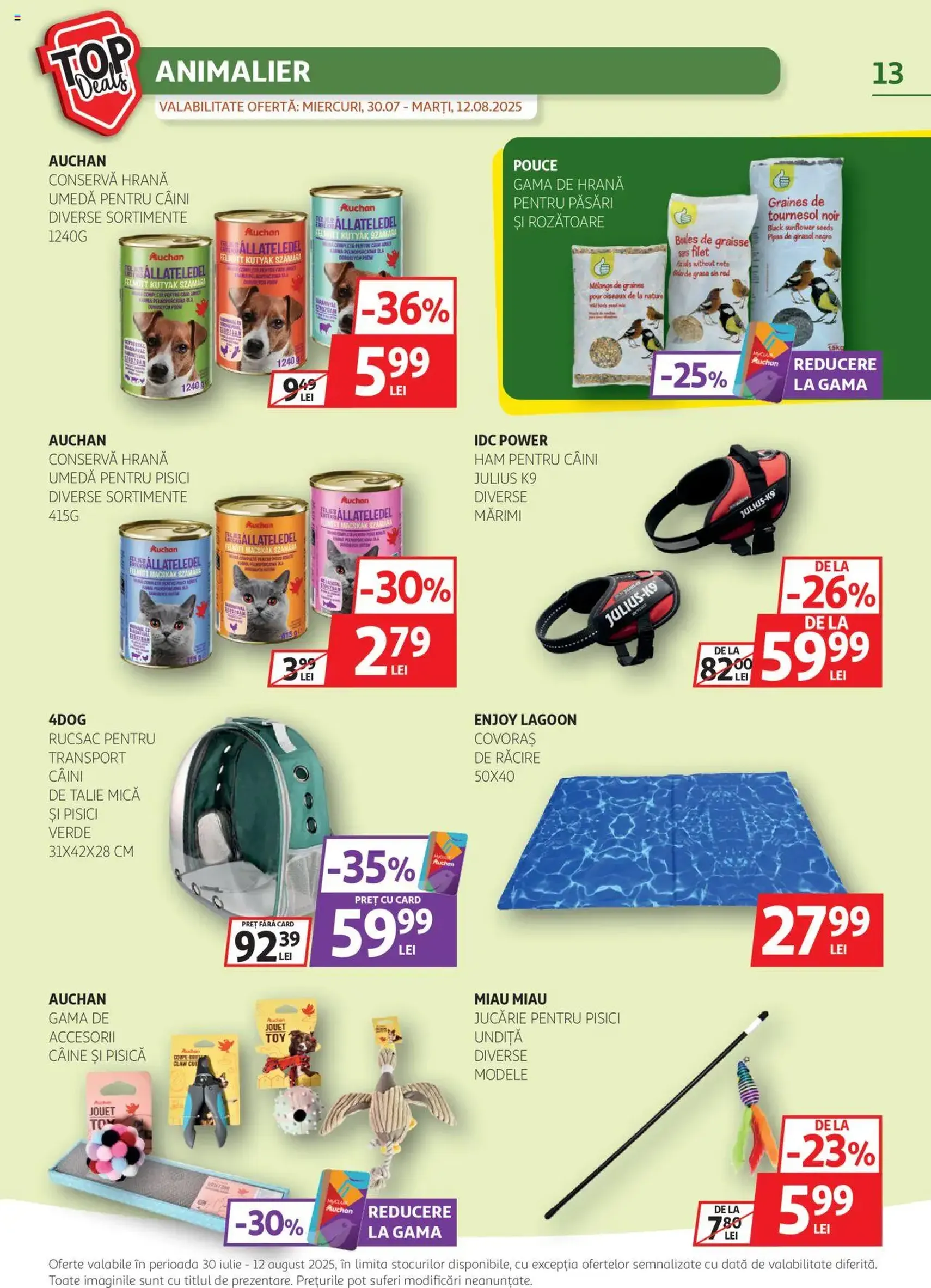 Catalog Auchan - cataloage valabile începând cu 30.07.2025 pagina 13 din 26 Catalog Auchan - cataloage valabile începând cu 30.07.2025 pagina 13 din 26