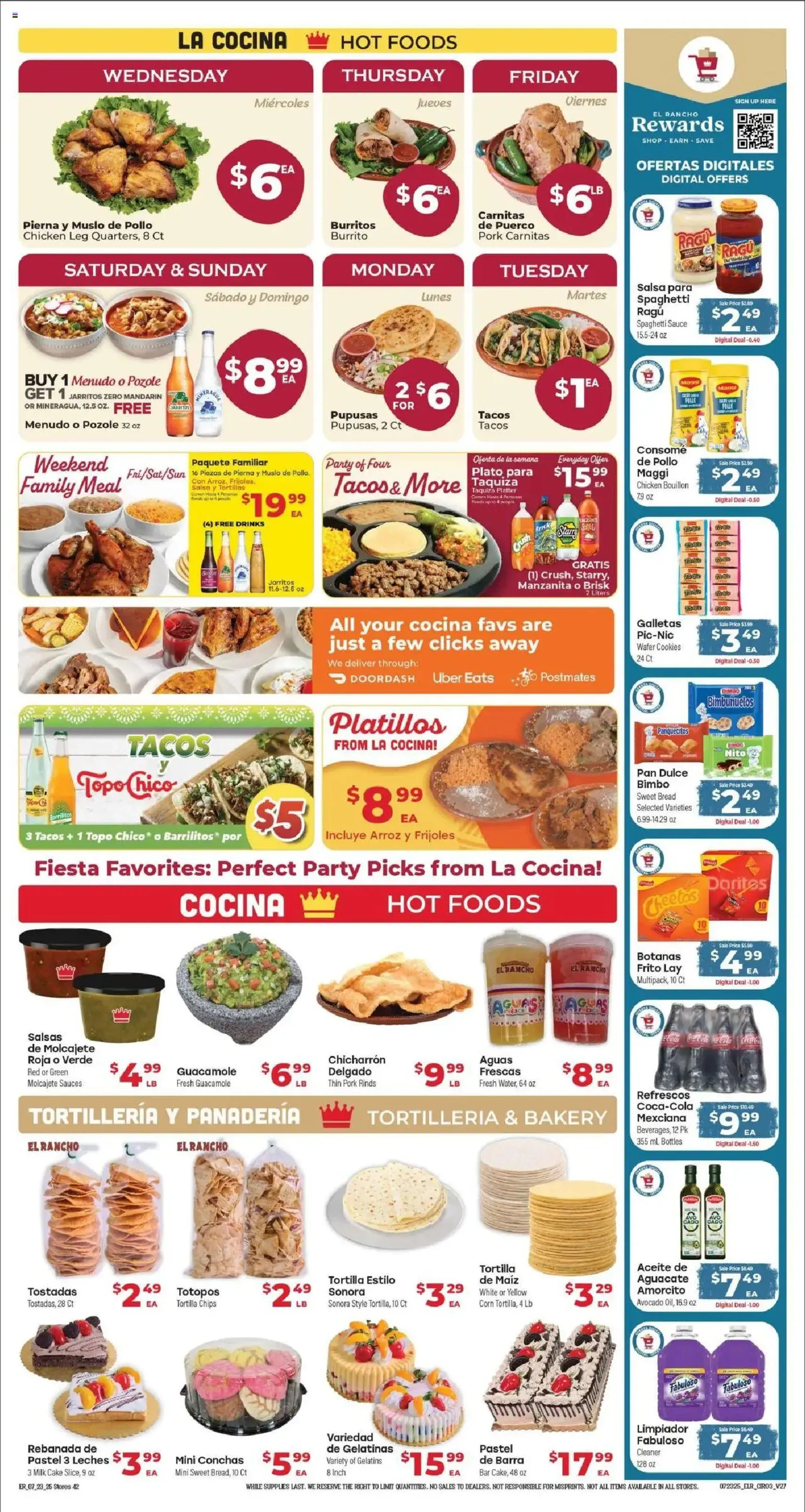 El Rancho Weekly Ad - valid flyer from 07/23/2025, page 3 of 4
