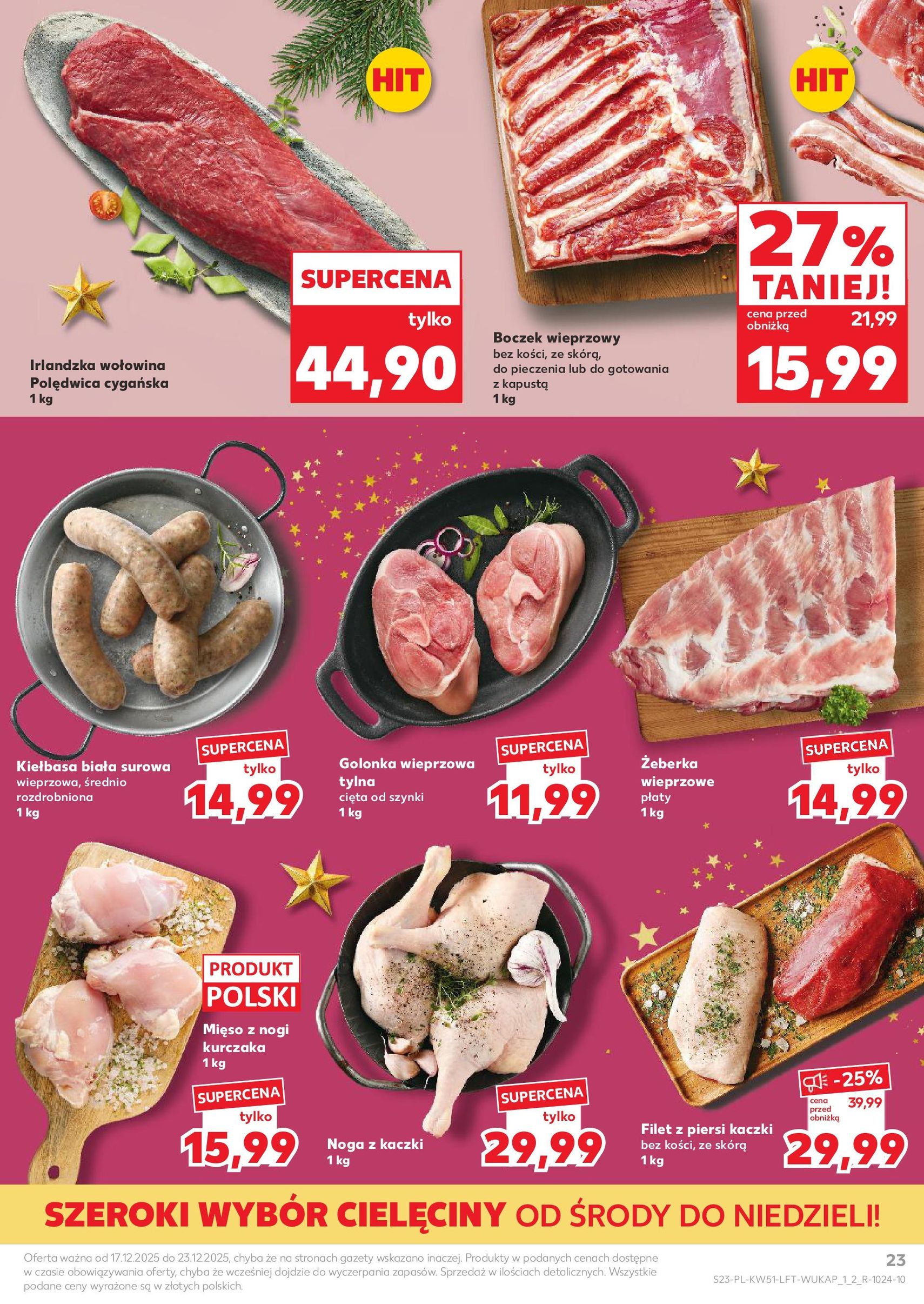 Kaufland gazetka - ważny gazetka od 17.12.2025 strona 23 z 64