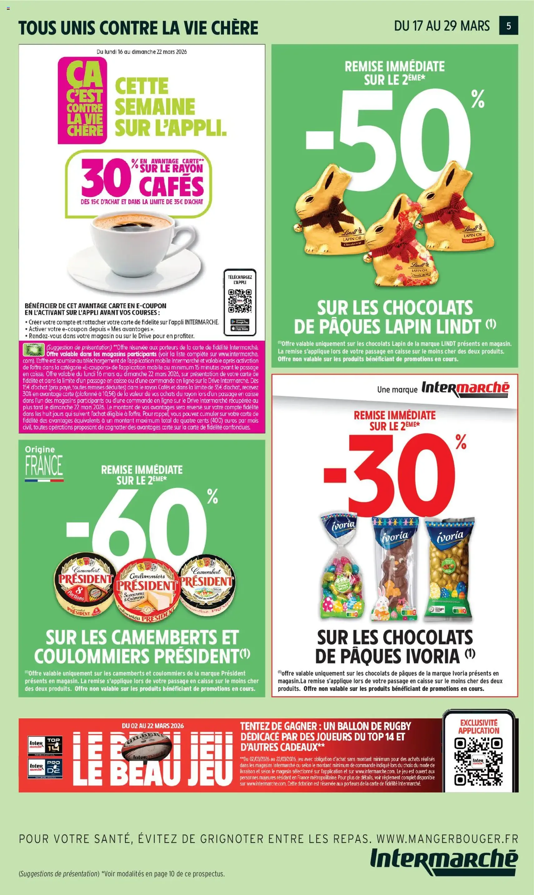 Intermarché - Merveilleuses Pâques - brochure valable à partir du 17/03/2026, page 5 sur 12