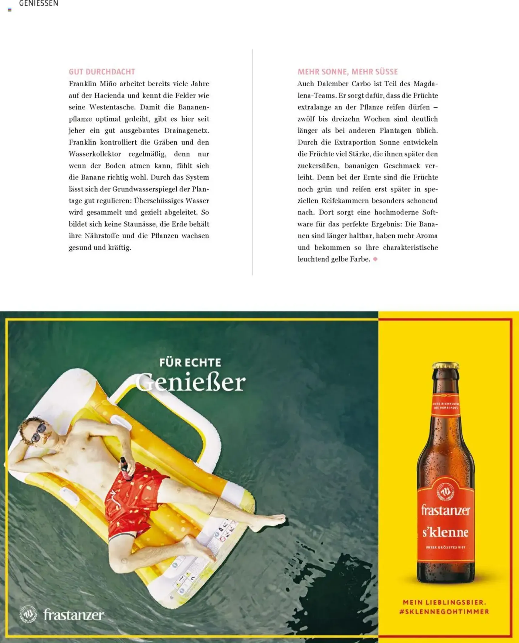 Sutterlüty B’sundrig Magazine - Gültiger Prospekt ab 18.06.2025, Seite 26 von insgesamt 116 Sutterlüty B’sundrig Magazine - Gültiger Prospekt ab 18.06.2025, Seite 26 von insgesamt 116