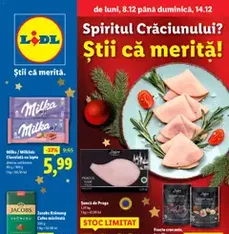 Catalog Lidl - previzualizare cataloage valabilă începând cu 08.12.2025