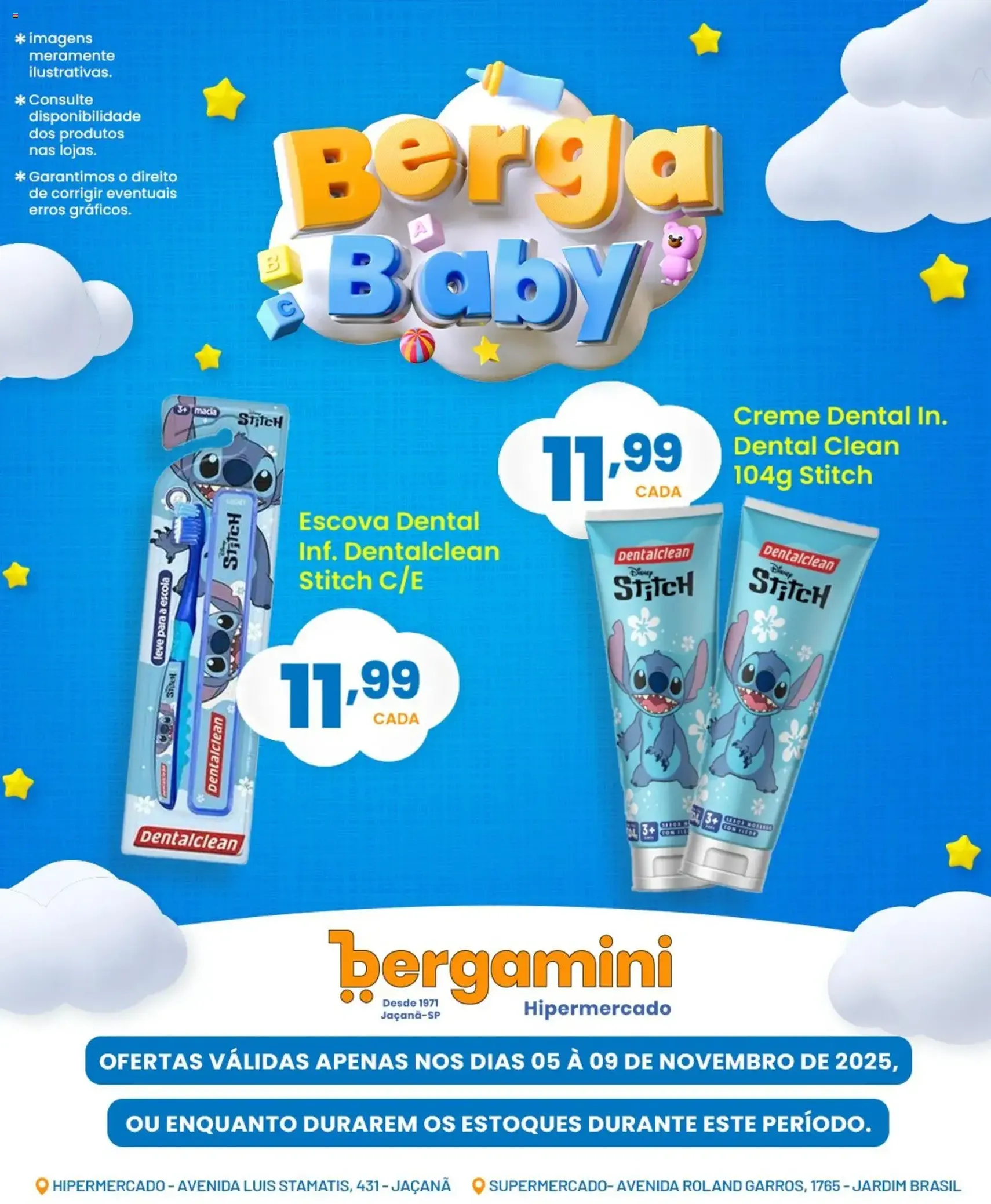 Supermercado Bergamini - Ofertas Berga Baby - folheto válido a partir de 05/11/2025 página 9 de 9
