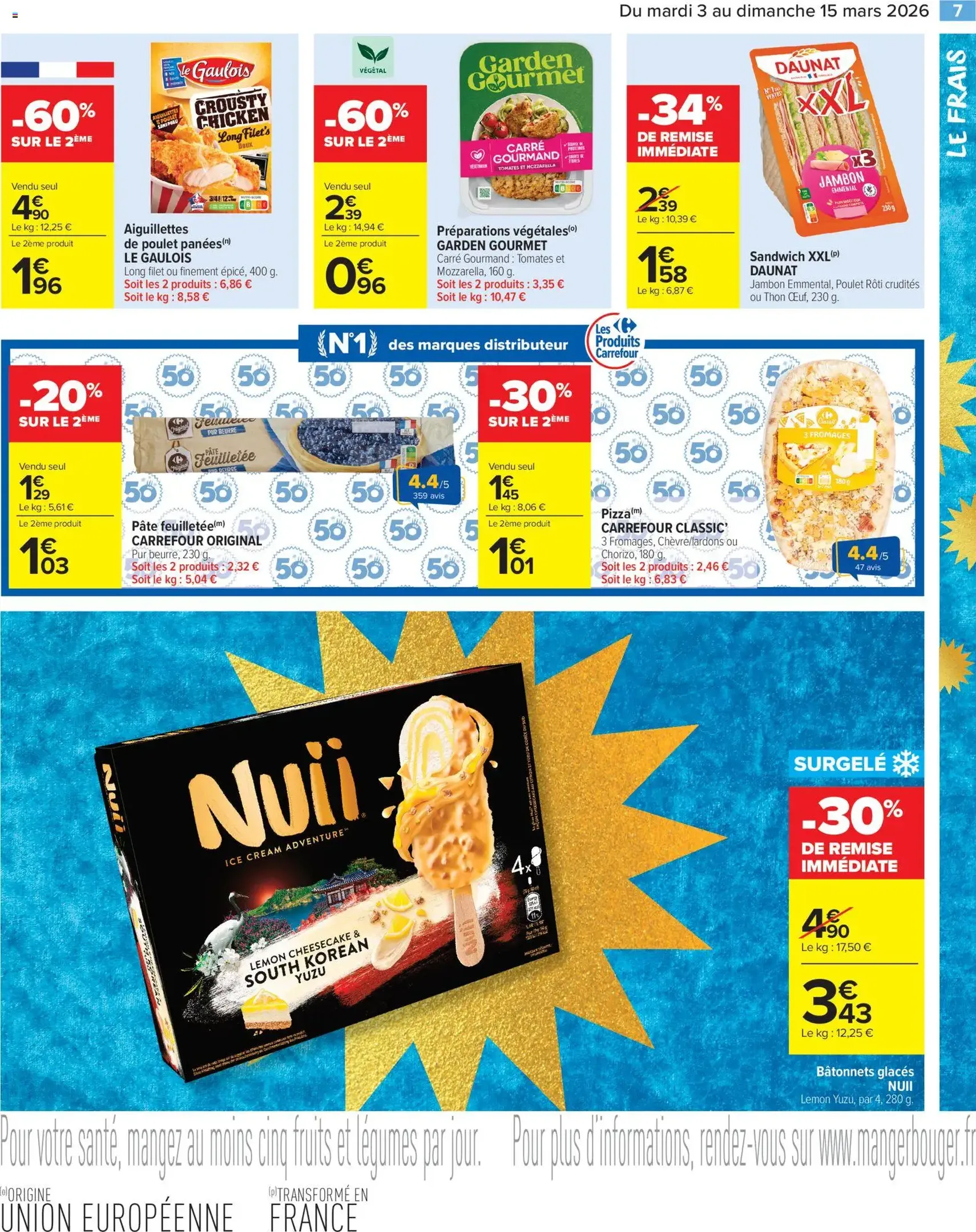 Carrefour Market catalogue de la semaine 10 - brochure valable à partir du 03/03/2026, page 7 sur 14