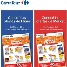 Vista previa del folleto Carrefour ofertas válido desde 23/06/2026