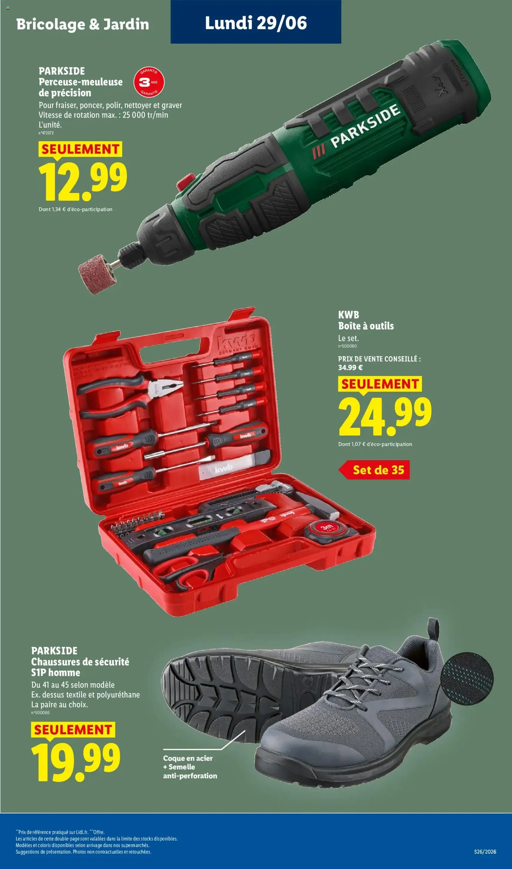 LIDL catalogue - brochure valable à partir du 25/06/2026, page 55 sur 72