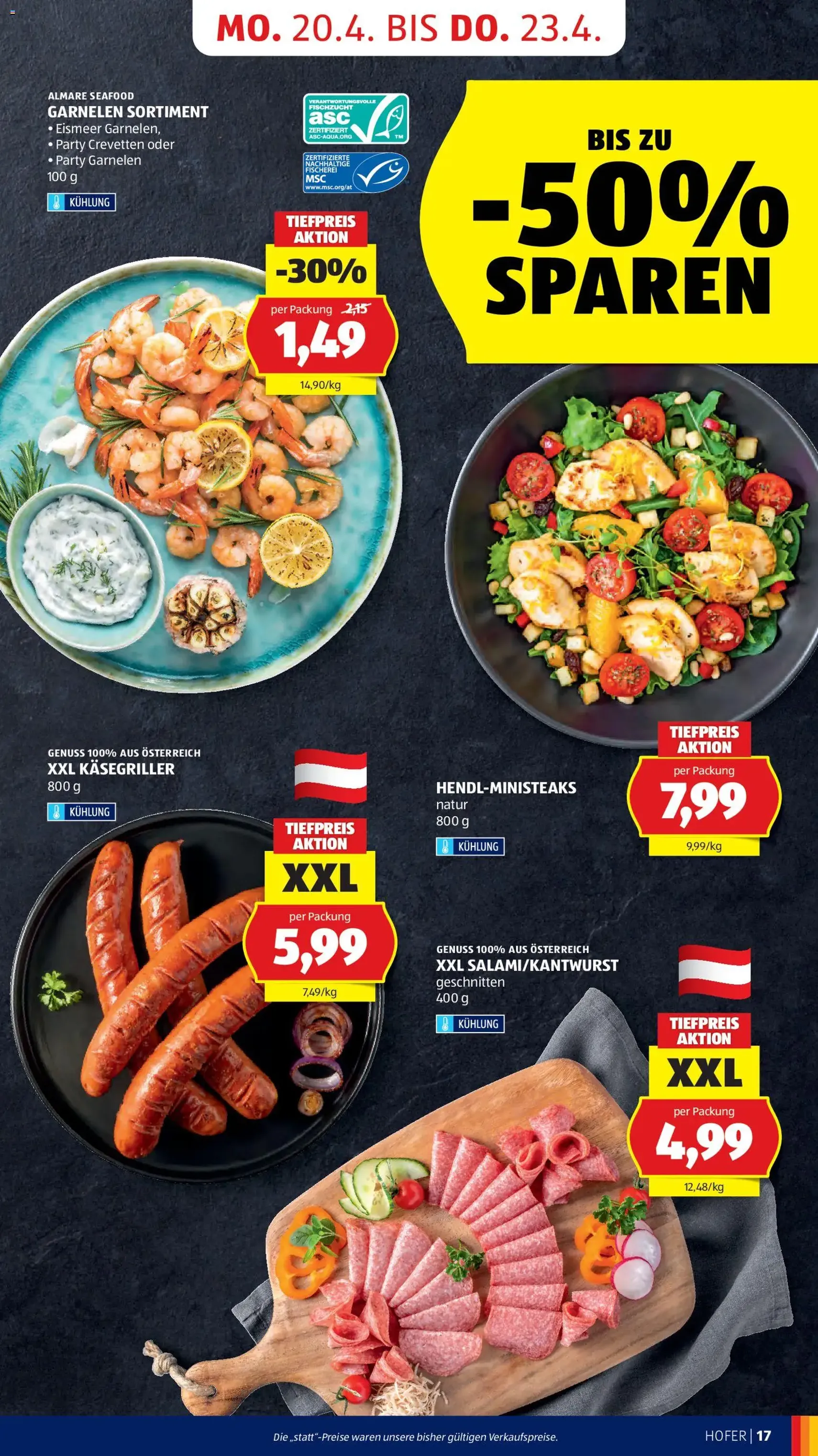 Hofer Flugblatt - Gültiger Prospekt ab 20.04.2026, Seite 19 von insgesamt 45