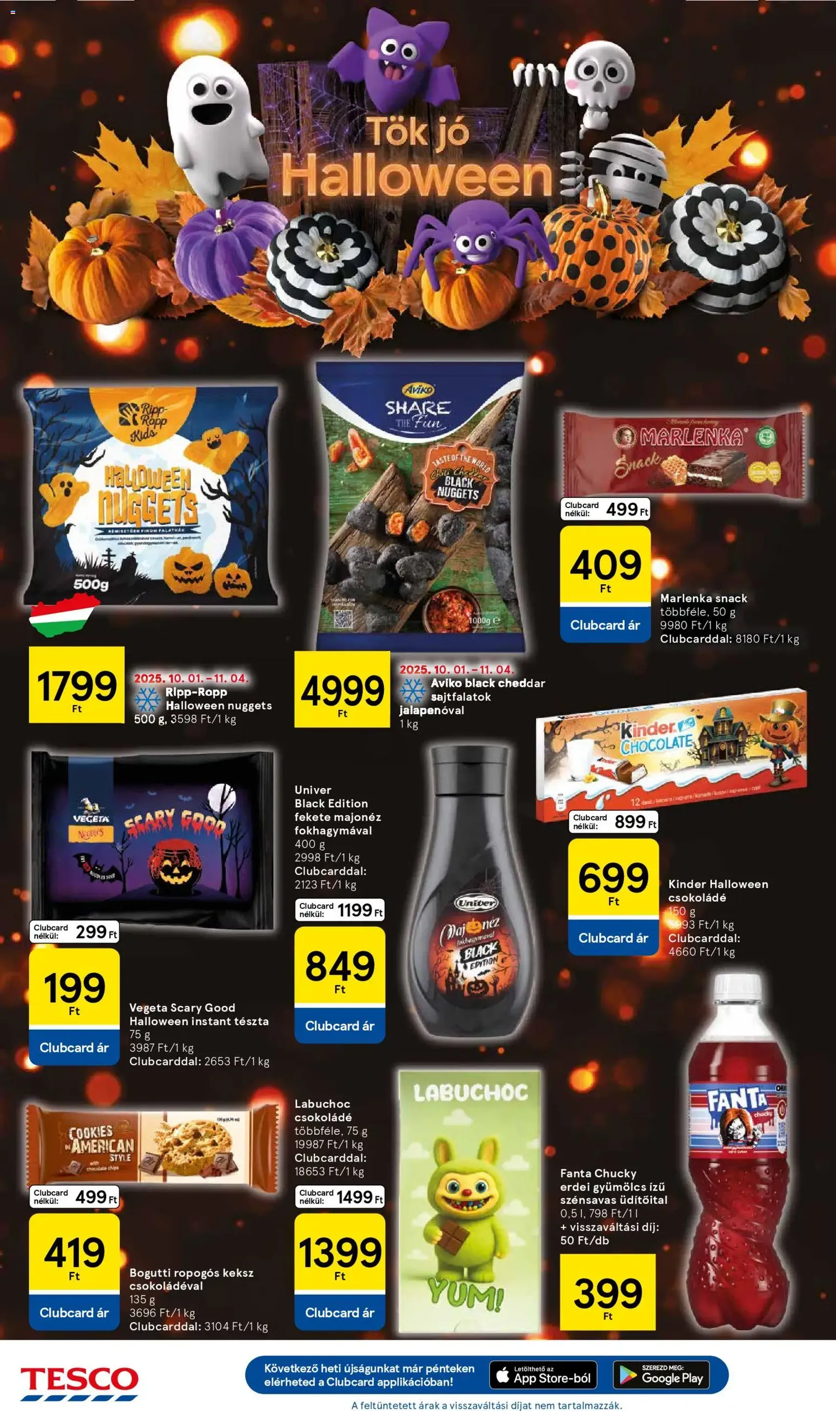 Tesco Hipermarket - Akciós újság - 2025.10.30. érvényes szórólap 20 oldal 32 oldalból Tesco Hipermarket - Akciós újság - 2025.10.30. érvényes szórólap 20 oldal 32 oldalból