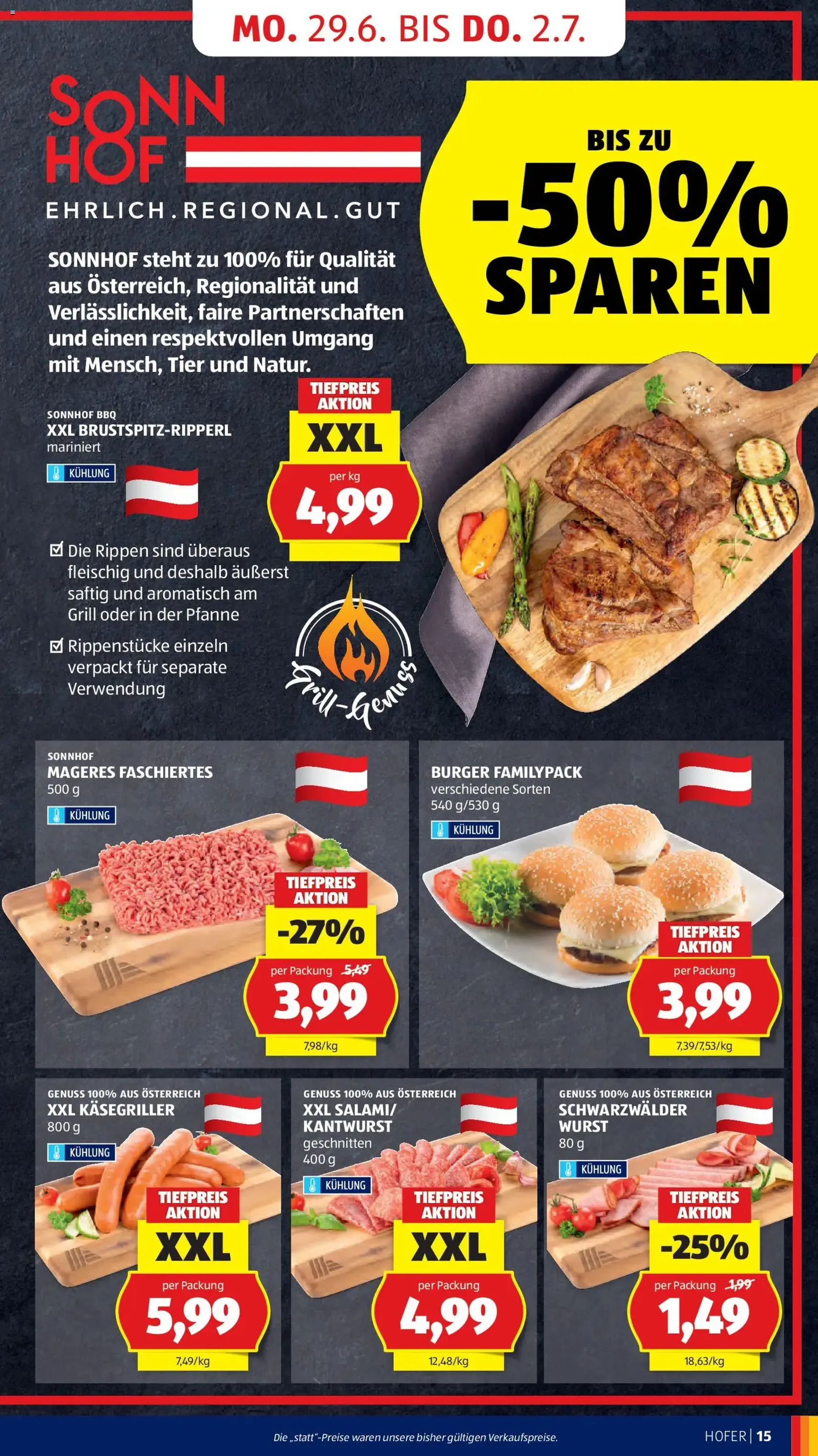 Hofer Flugblatt - Gültiger Prospekt ab 26.06.2026, Seite 19 von insgesamt 41