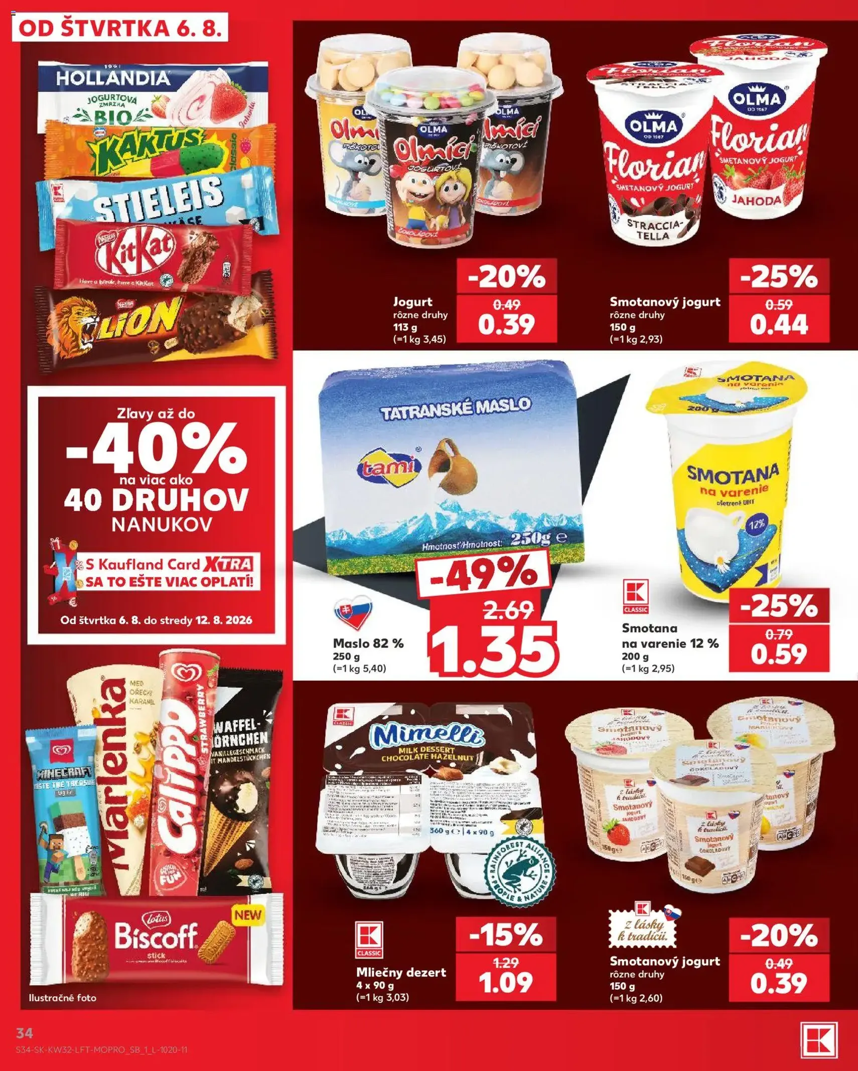Kaufland SK akciós újság - 2026.08.06. érvényes szórólap 34 oldal 78 oldalból