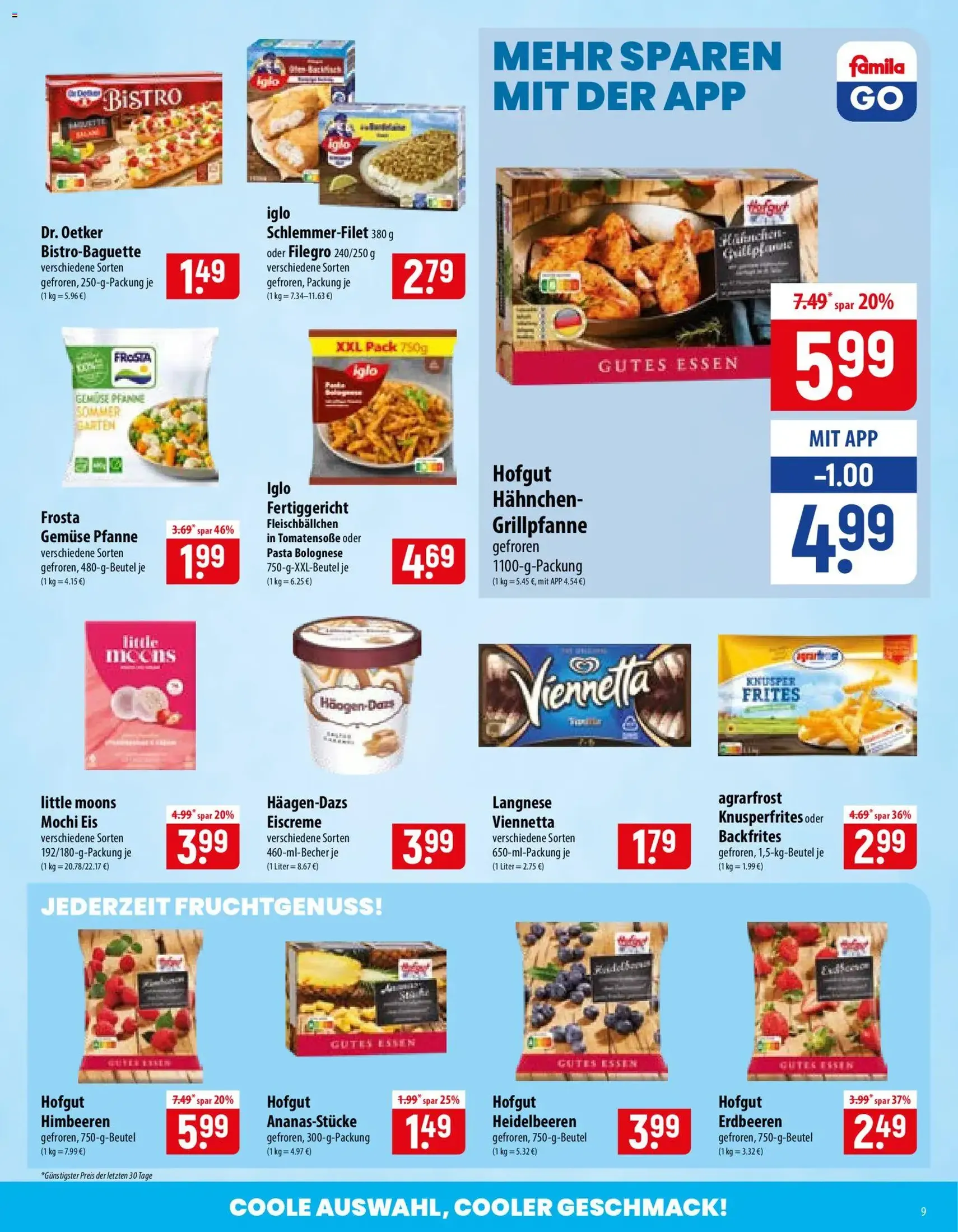 Famila Prospekt - Gültiger Prospekt ab 03.08.2026, Seite 9 von insgesamt 24