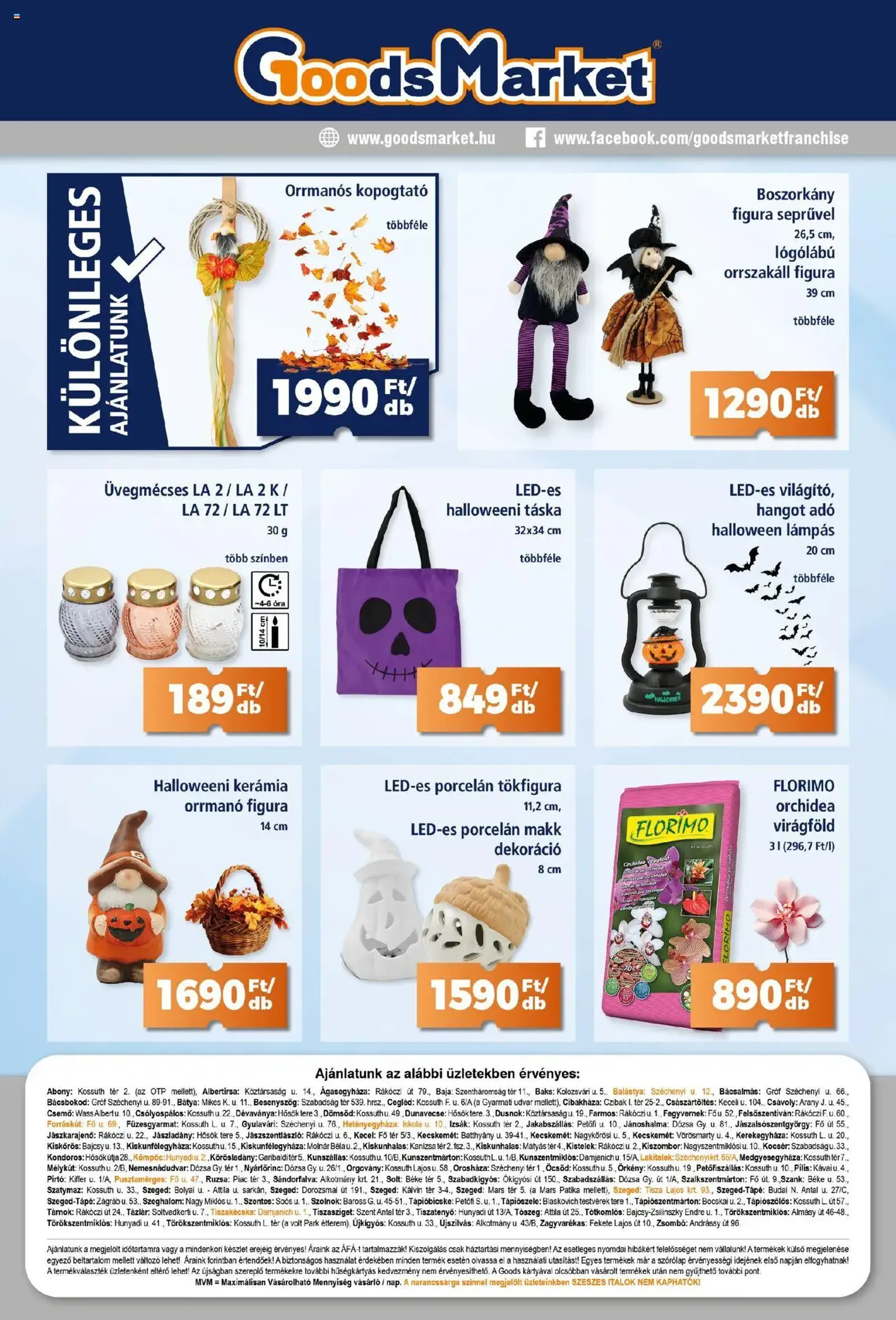 Goods Market Akciós újság - 2025.10.02. érvényes szórólap 10 oldal 10 oldalból