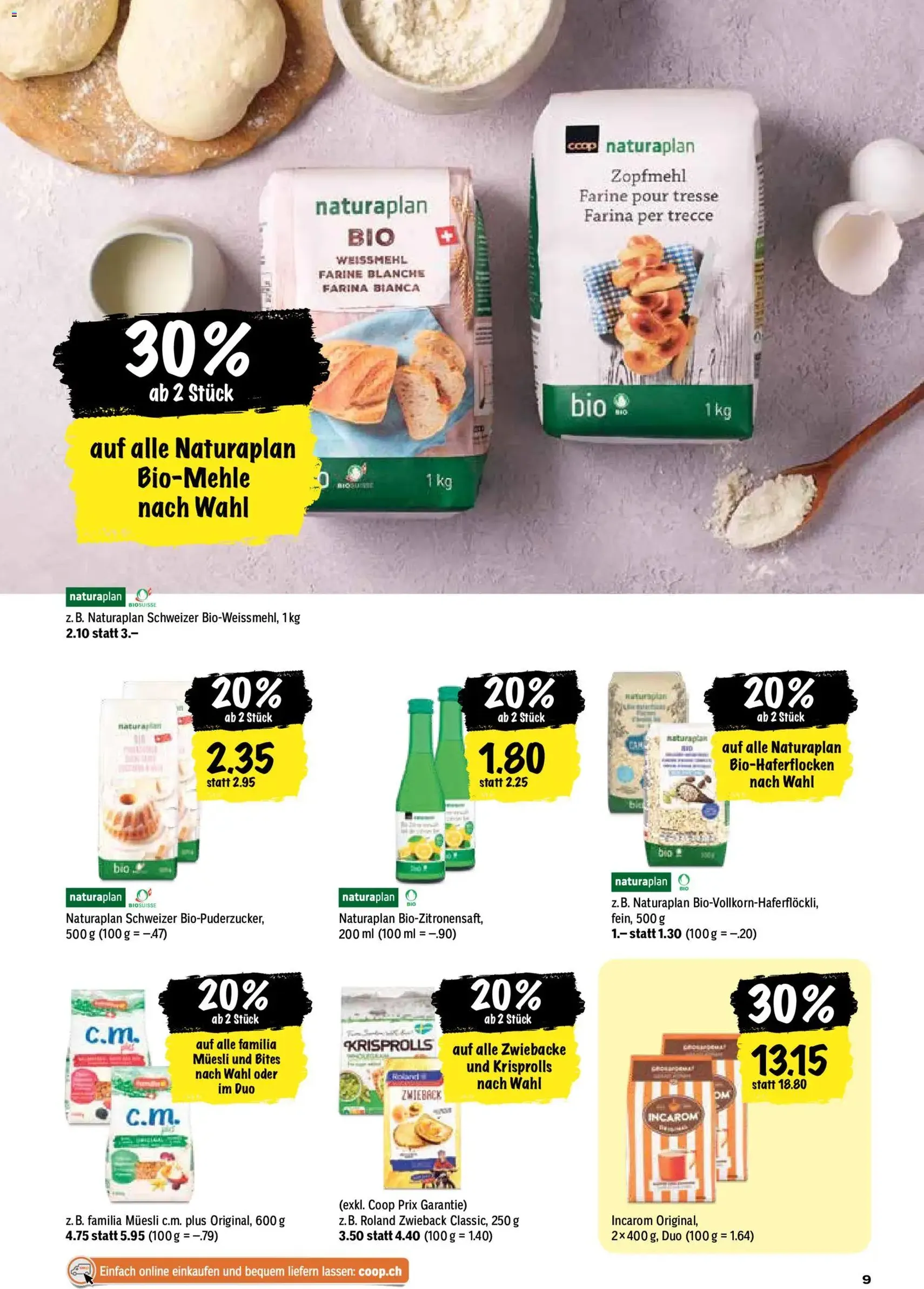 Coop aktionen - Gültiger Prospekt ab 22.10.2026, Seite 9 von insgesamt 28