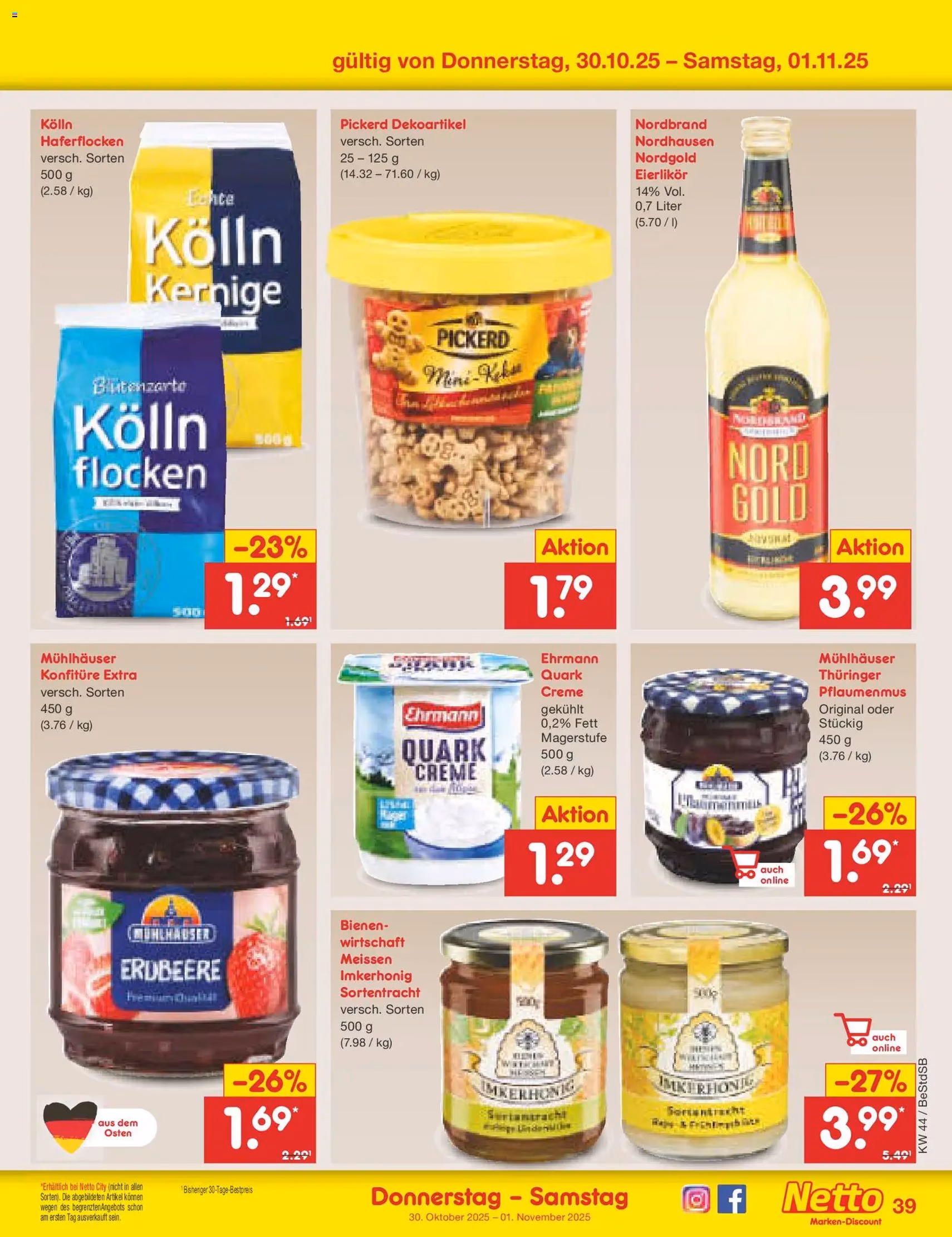 Netto Marken-Discount Prospekt - Gültiger Prospekt ab 27.10.2025, Seite 43 von insgesamt 65 Netto Marken-Discount Prospekt - Gültiger Prospekt ab 27.10.2025, Seite 43 von insgesamt 65