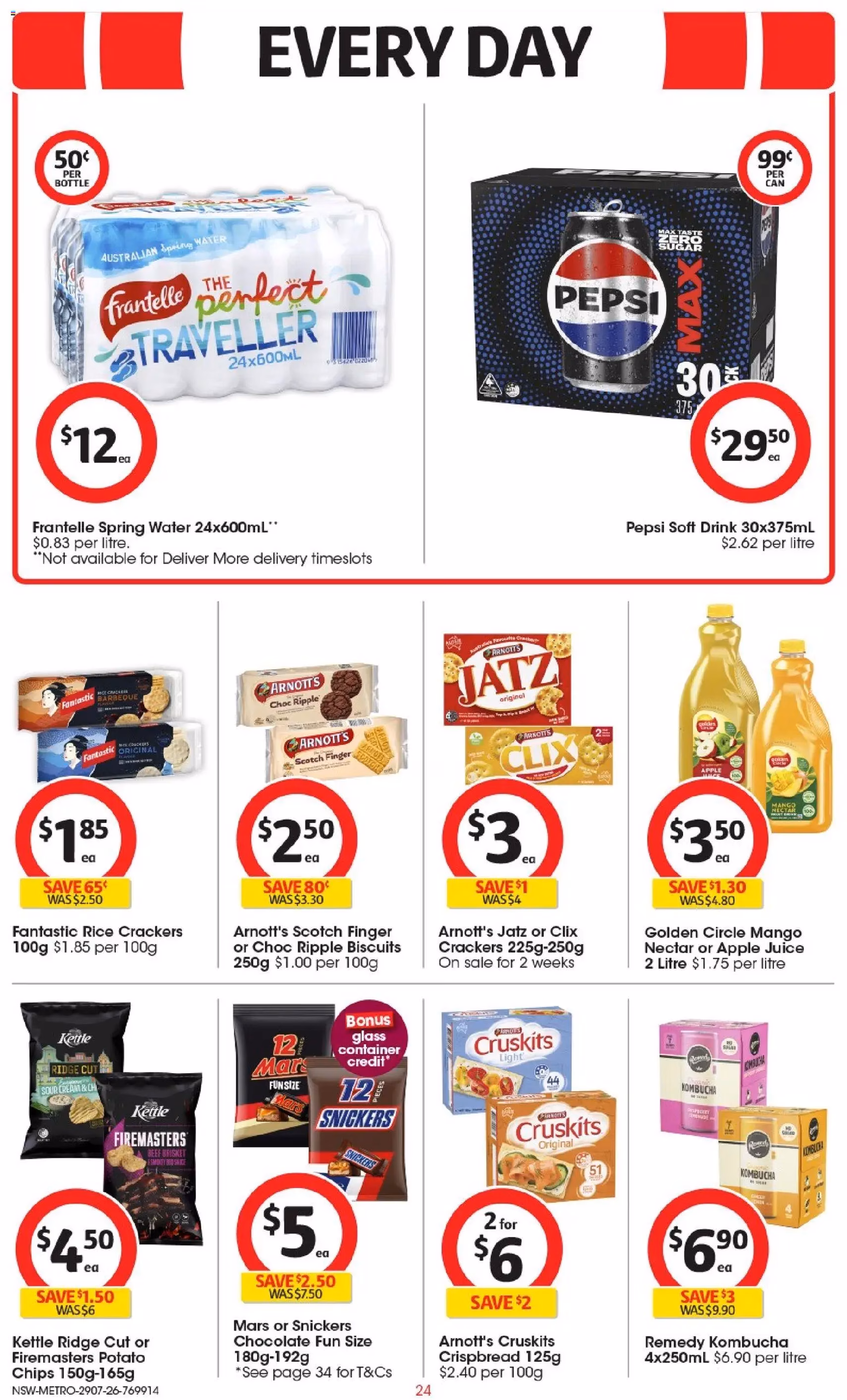 Coles catalogue - valid flyer from 29/07/2026, page 24 of 46