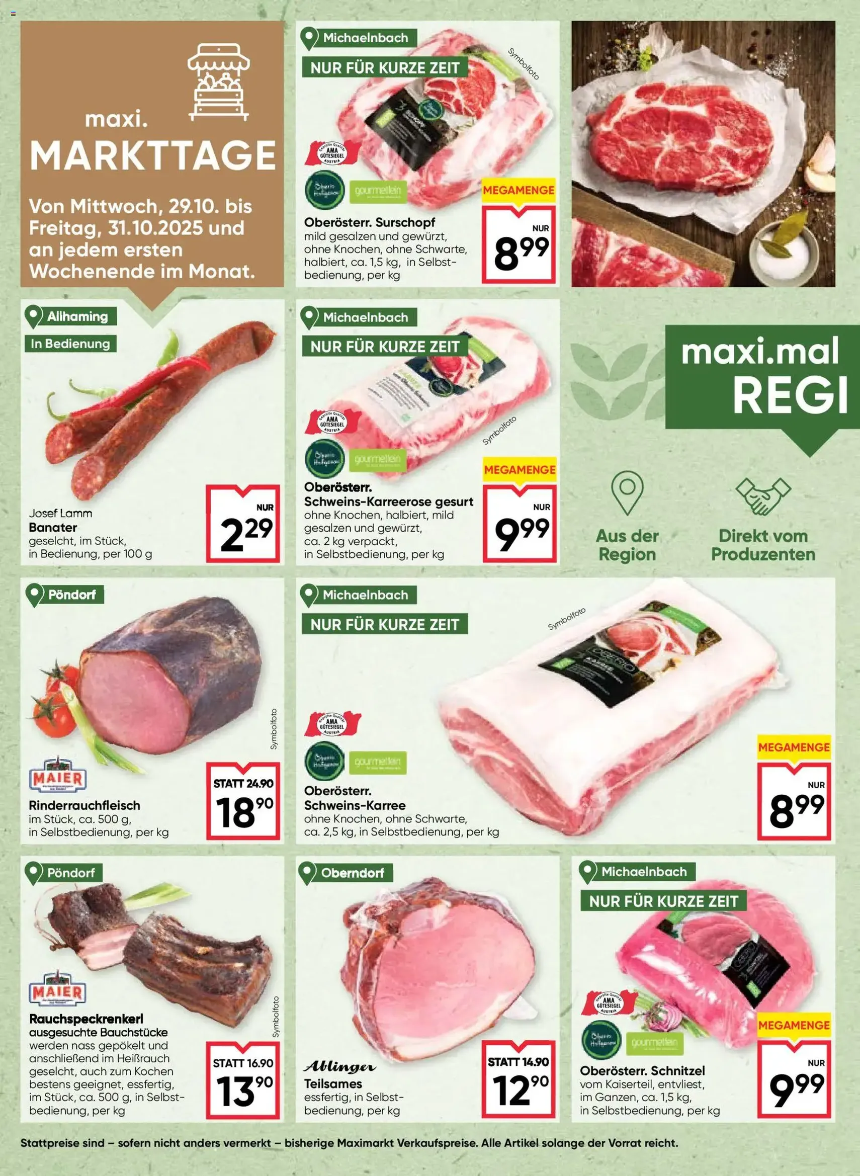 Maximarkt Flugblatt - Gültiger Prospekt ab 30.10.2025, Seite 6 von insgesamt 24