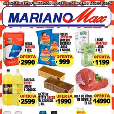 Vista previa del folleto Mariano Max - Catálogo válido desde 03/02/2026