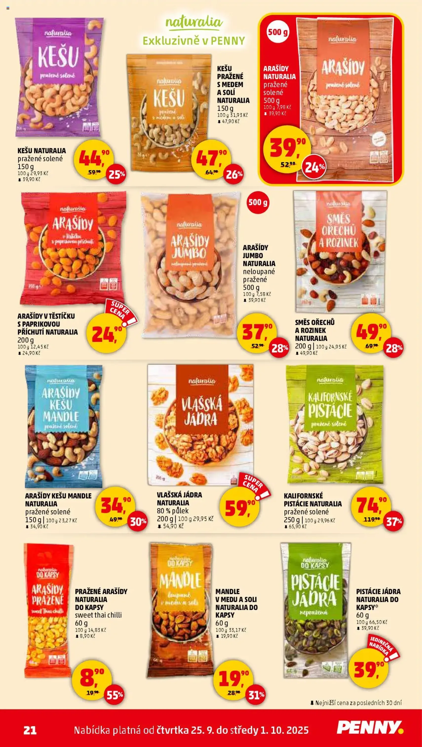 Penny Market leták - Čtvrtečník - platný leták od 25.09.2025 strana 21 z 35
