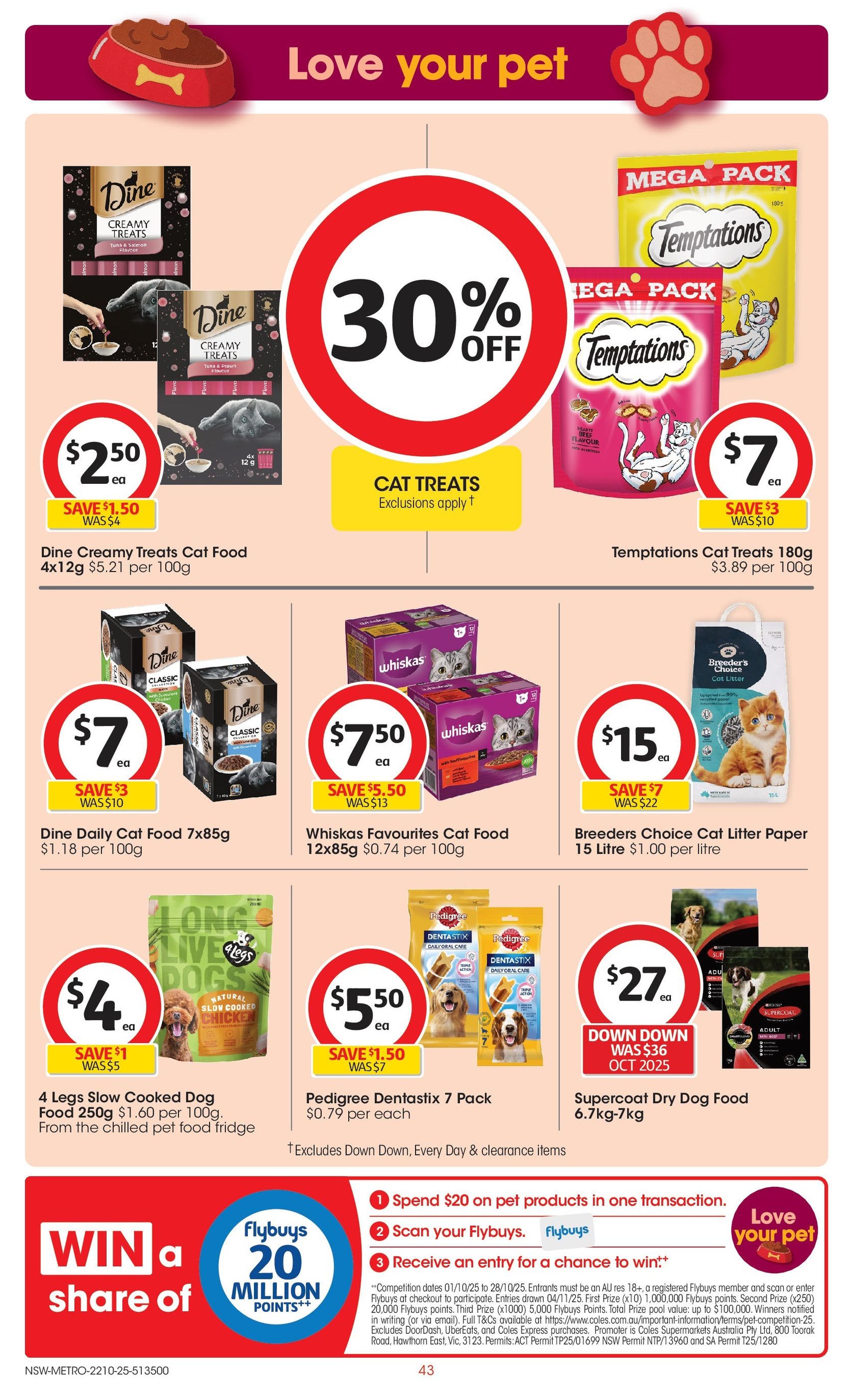 Coles Catalogue NSW - valid flyer from 22/10/2025, page 43 of 47 Coles Catalogue NSW - valid flyer from 22/10/2025, page 43 of 47