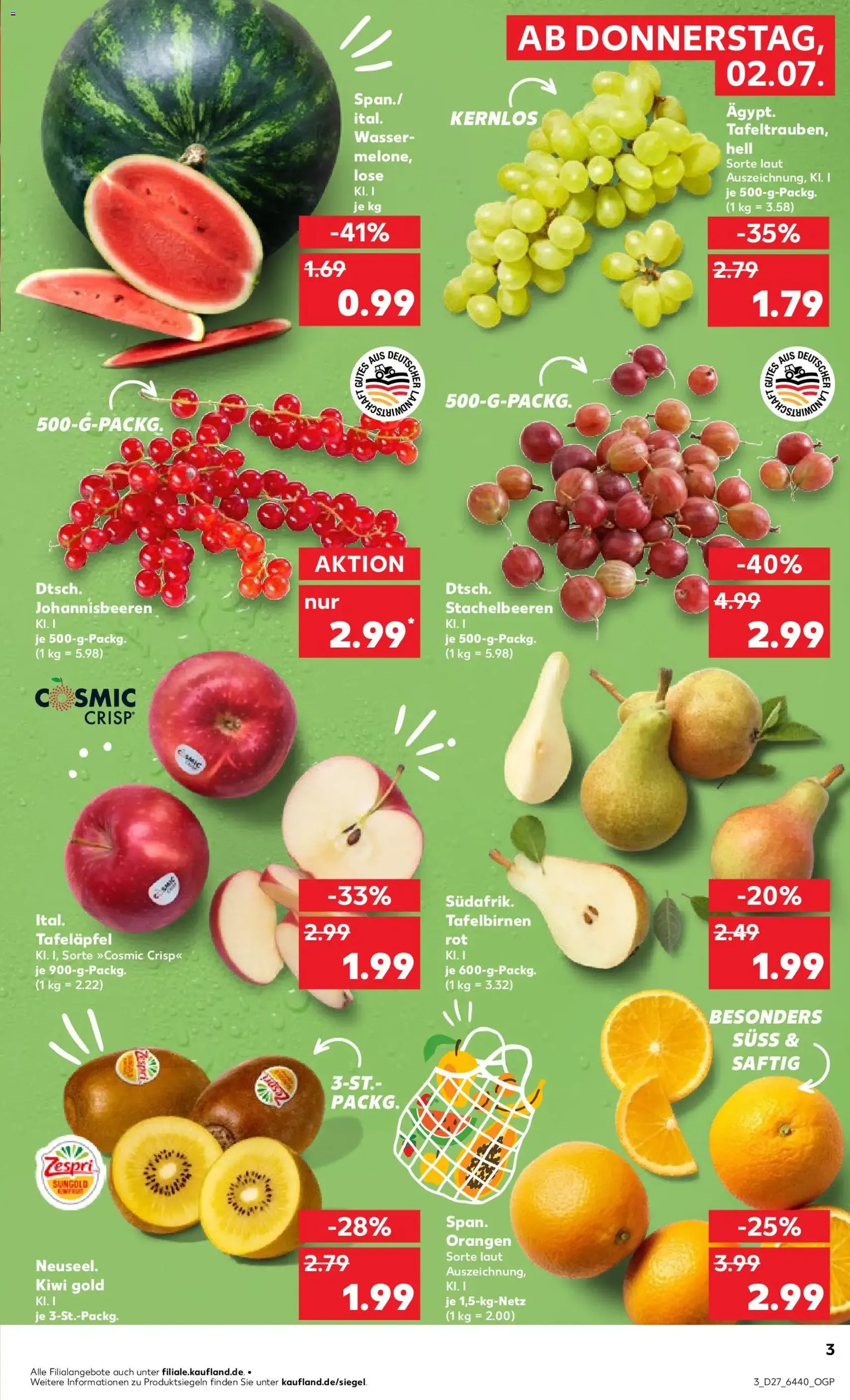 Kaufland DE folder - - geldige folder vanaf 02-07-2026 pagina 3 van 64