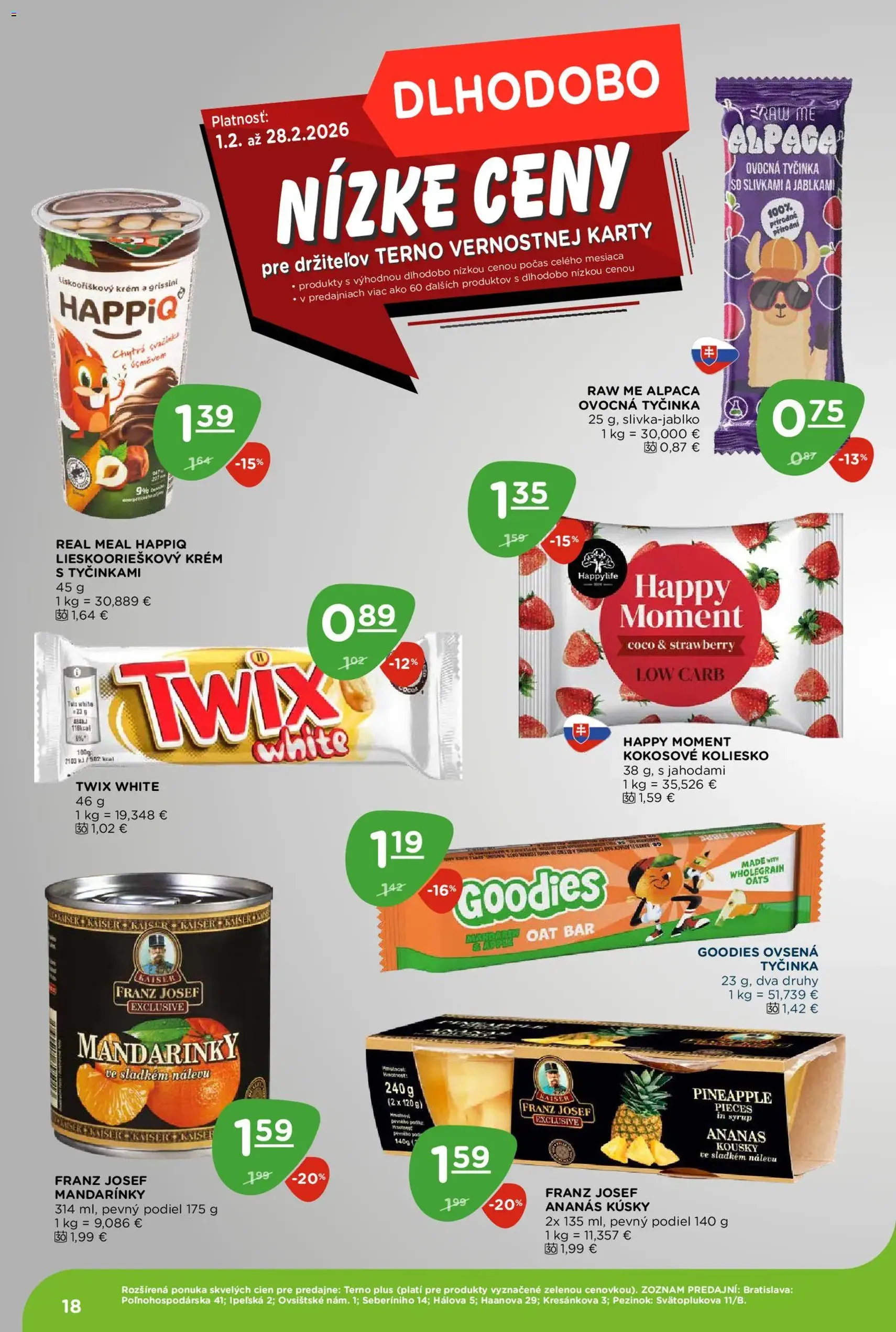 Terno leták - platný leták od 26.02.2026 strana 18 z 20