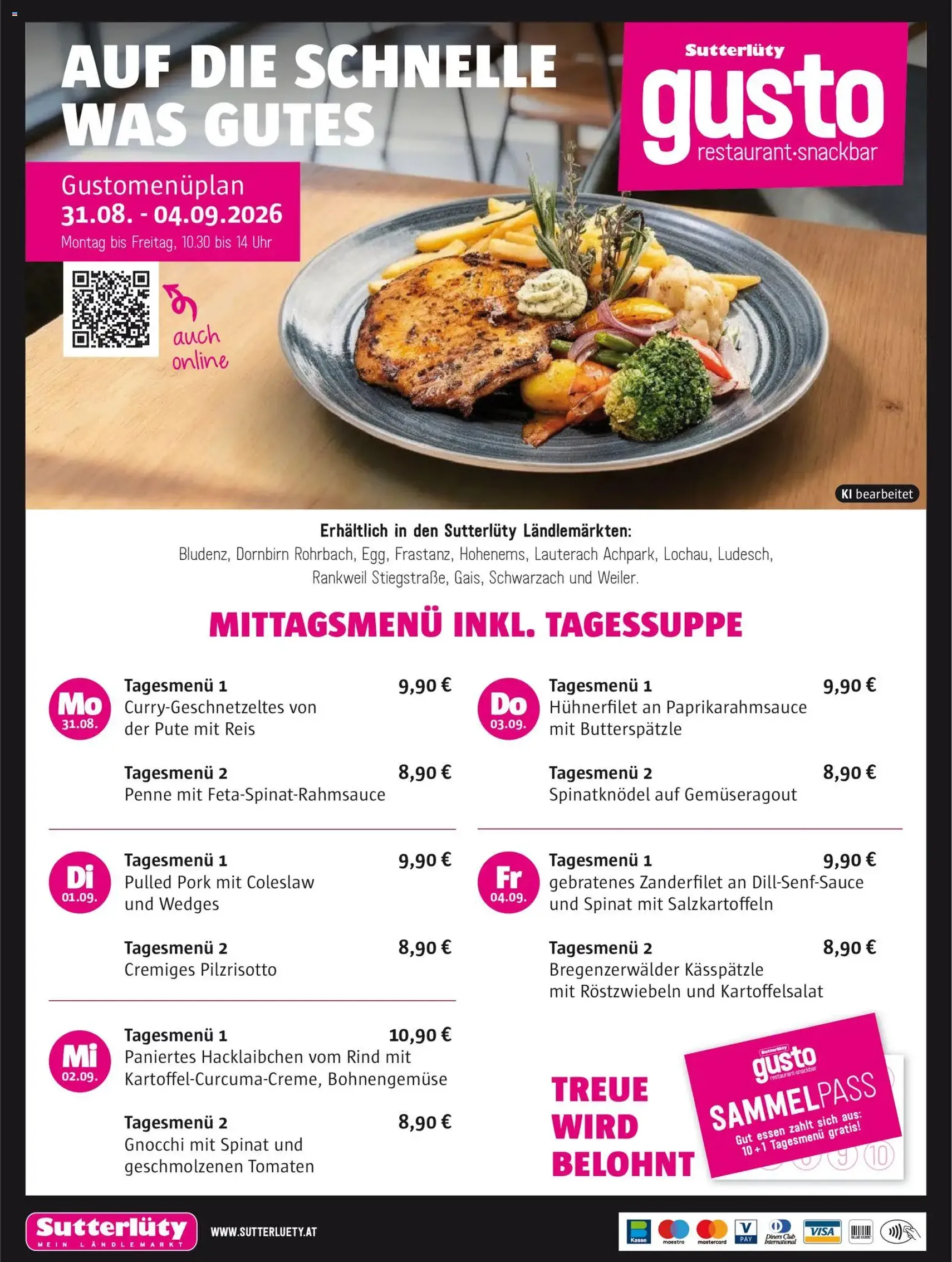 Sutterlüty Flugblatt - Gültiger Prospekt ab 31.08.2026, Seite 8 von insgesamt 8