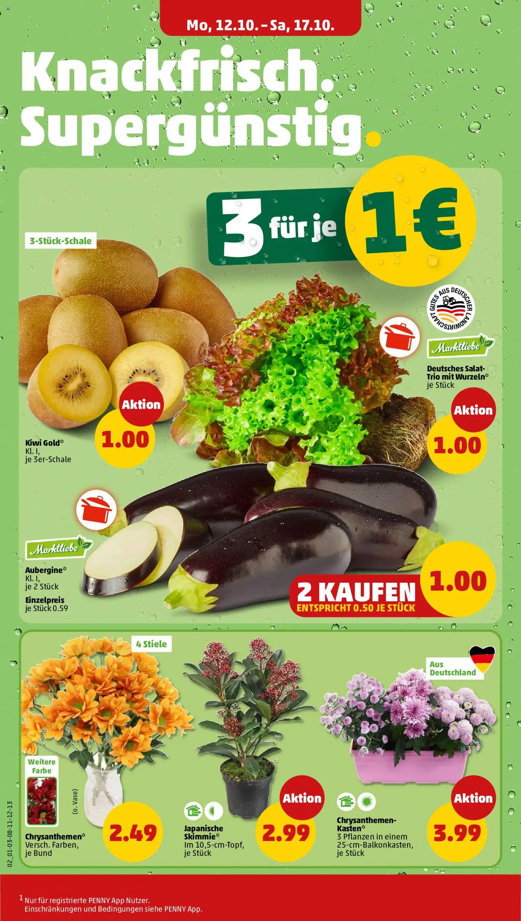 Penny Prospekt - Gültiger Prospekt ab 12.10.2026, Seite 4 von insgesamt 44