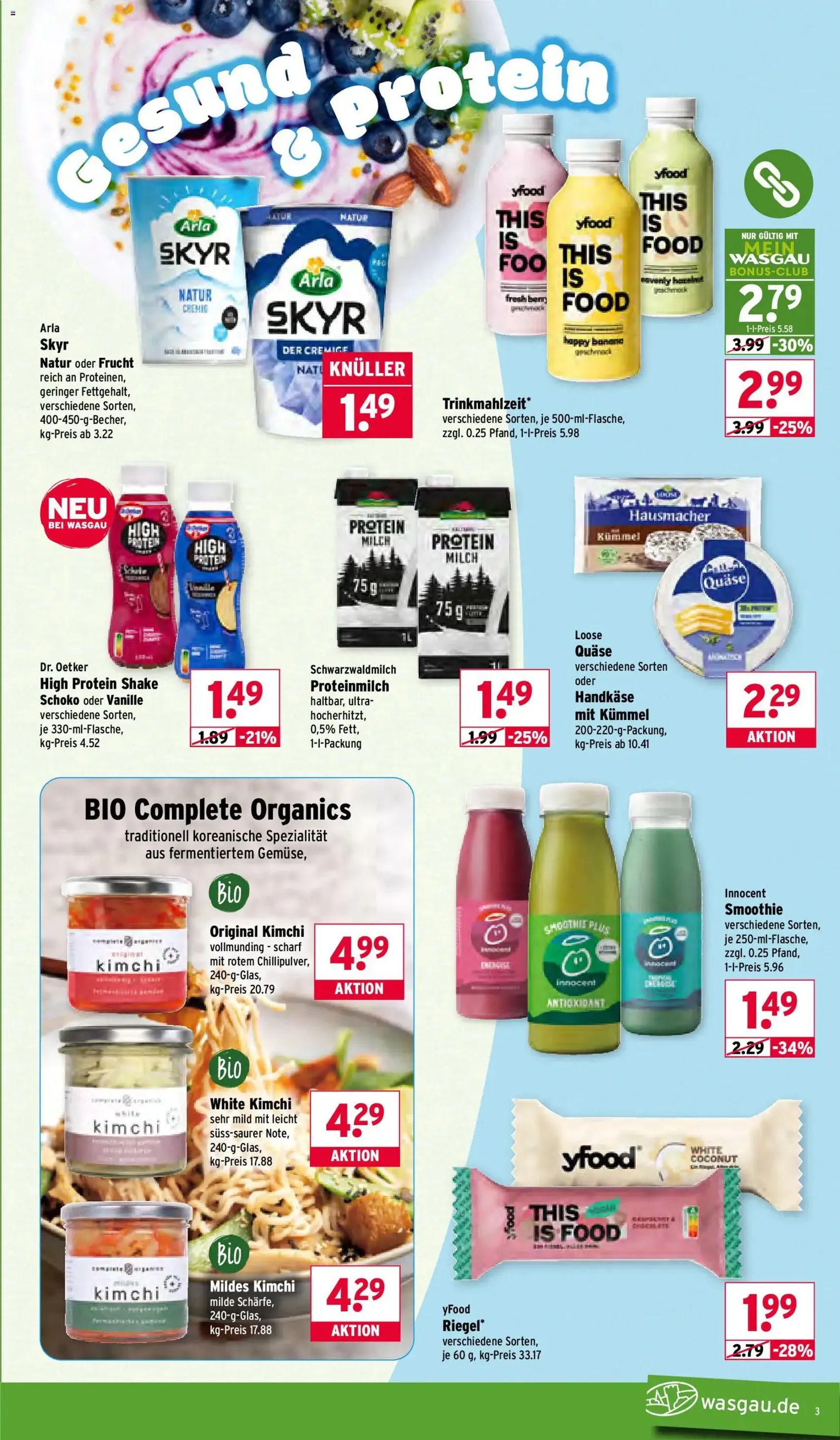 Wasgau Prospekt - Gültiger Prospekt ab 05.01.2026, Seite 3 von insgesamt 24