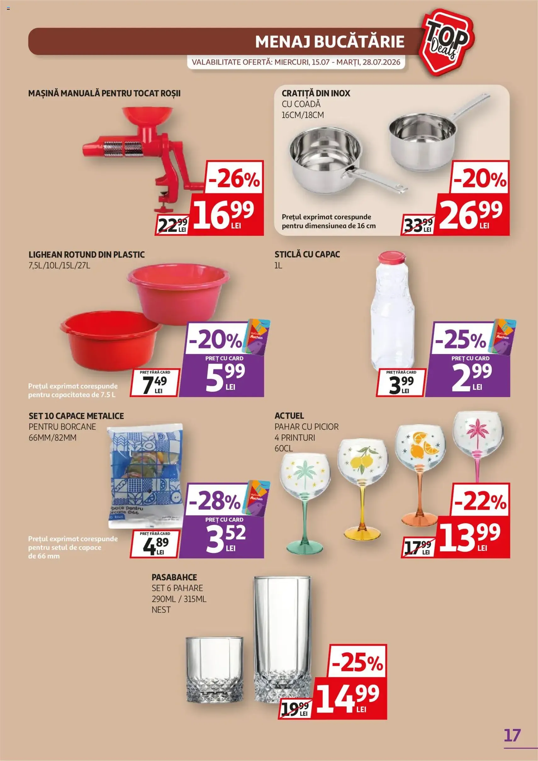 Auchan Catalog - cataloage valabile începând cu 15.07.2026 pagina 17 din 40