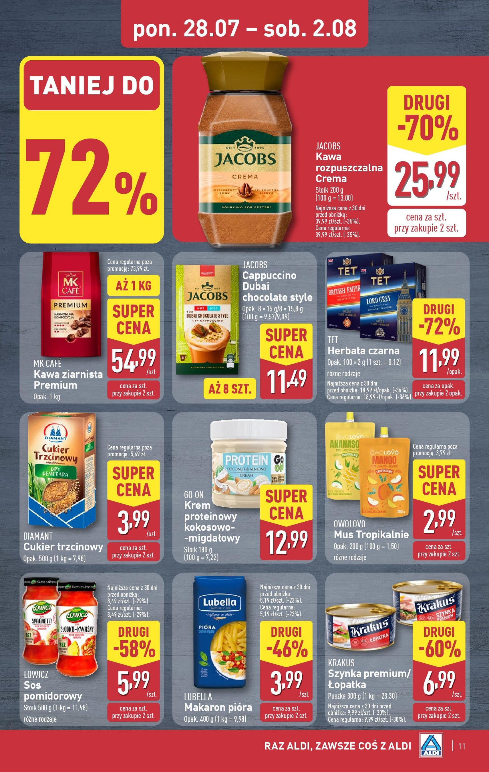 Aldi Gazetka - ważny gazetka od 28.07.2025 strona 11 z 42 Aldi Gazetka - ważny gazetka od 28.07.2025 strona 11 z 42