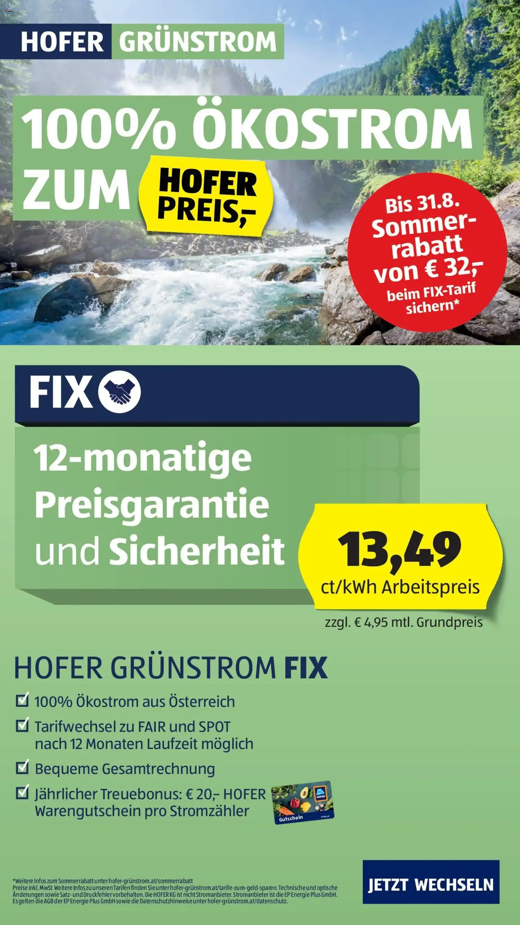 Hofer Flugblatt - Gültiger Prospekt ab 01.08.2025, Seite 22 von insgesamt 41 Hofer Flugblatt - Gültiger Prospekt ab 01.08.2025, Seite 22 von insgesamt 41