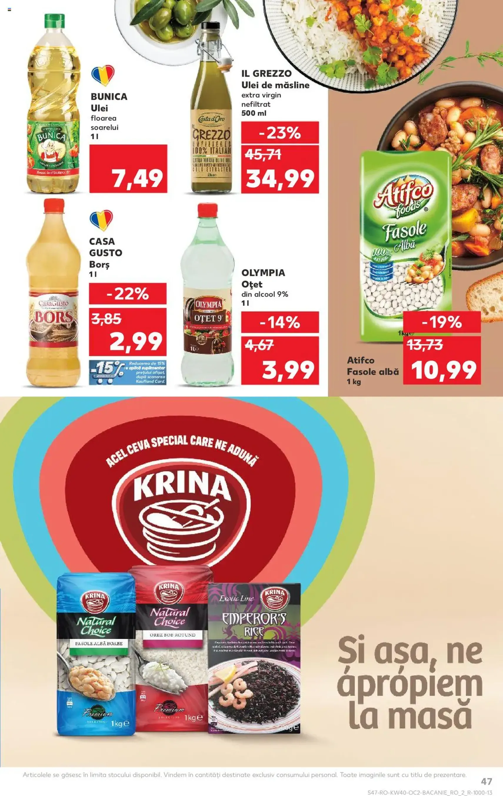 Kaufland RO - București - 2025.10.01. érvényes szórólap 47 oldal 70 oldalból Kaufland RO - București - 2025.10.01. érvényes szórólap 47 oldal 70 oldalból