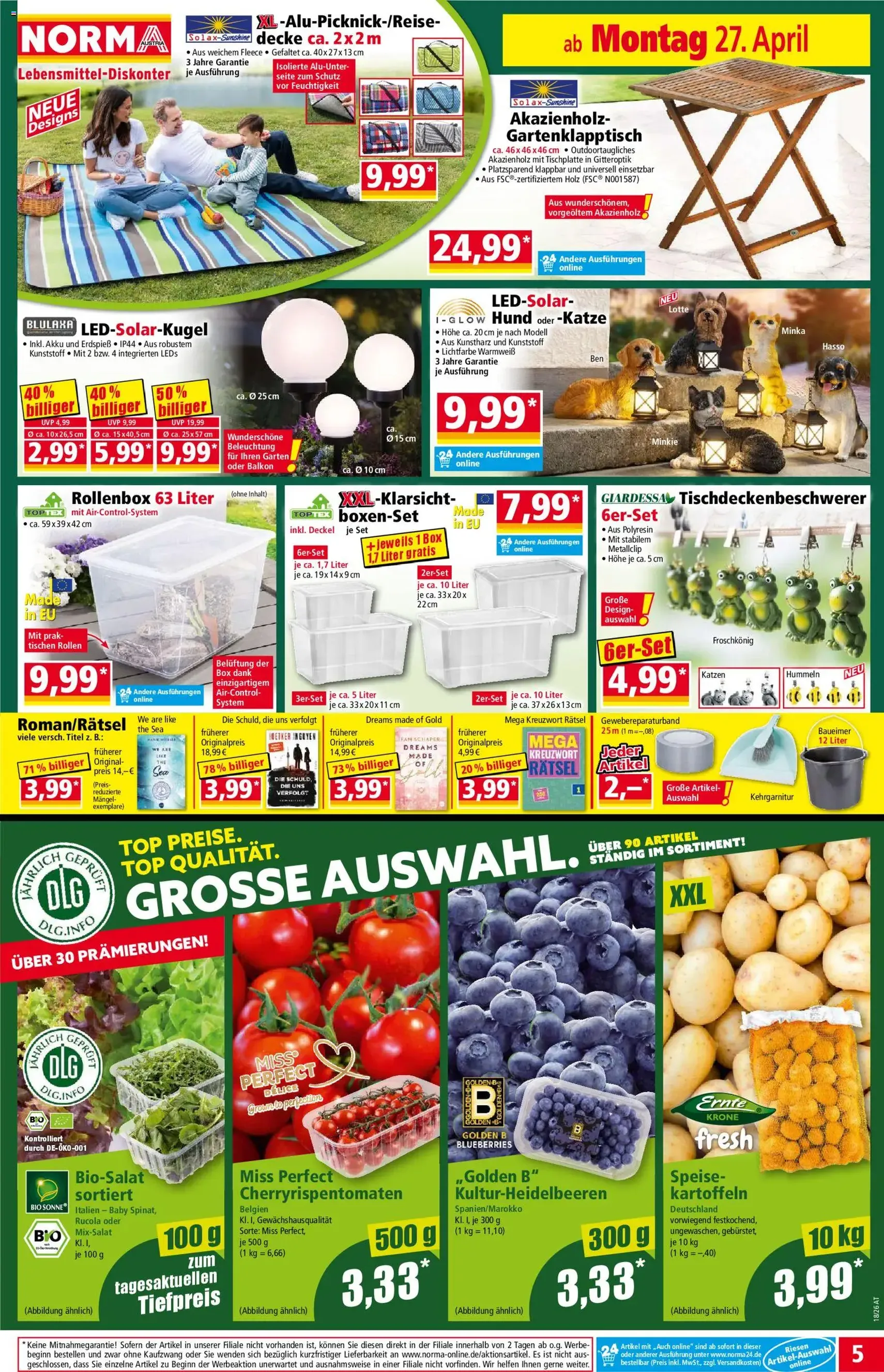 Norma Flugblatt - Gültiger Prospekt ab 27.04.2026, Seite 5 von insgesamt 17