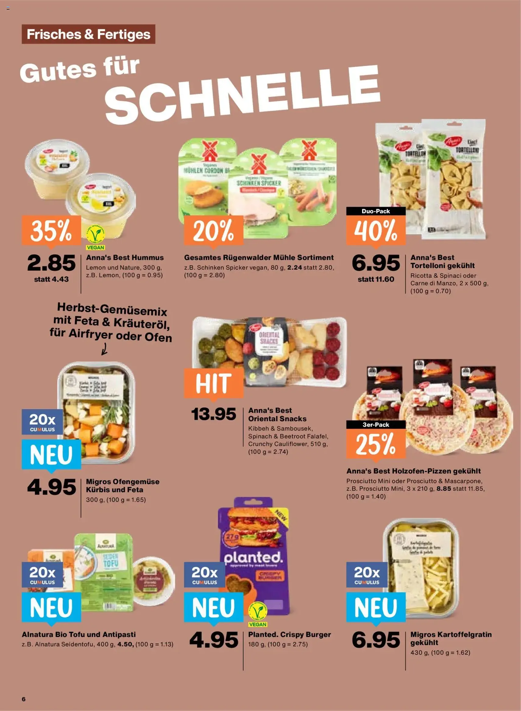 Migros aktionen - Gültiger Prospekt ab 15.10.2026, Seite 6 von insgesamt 24