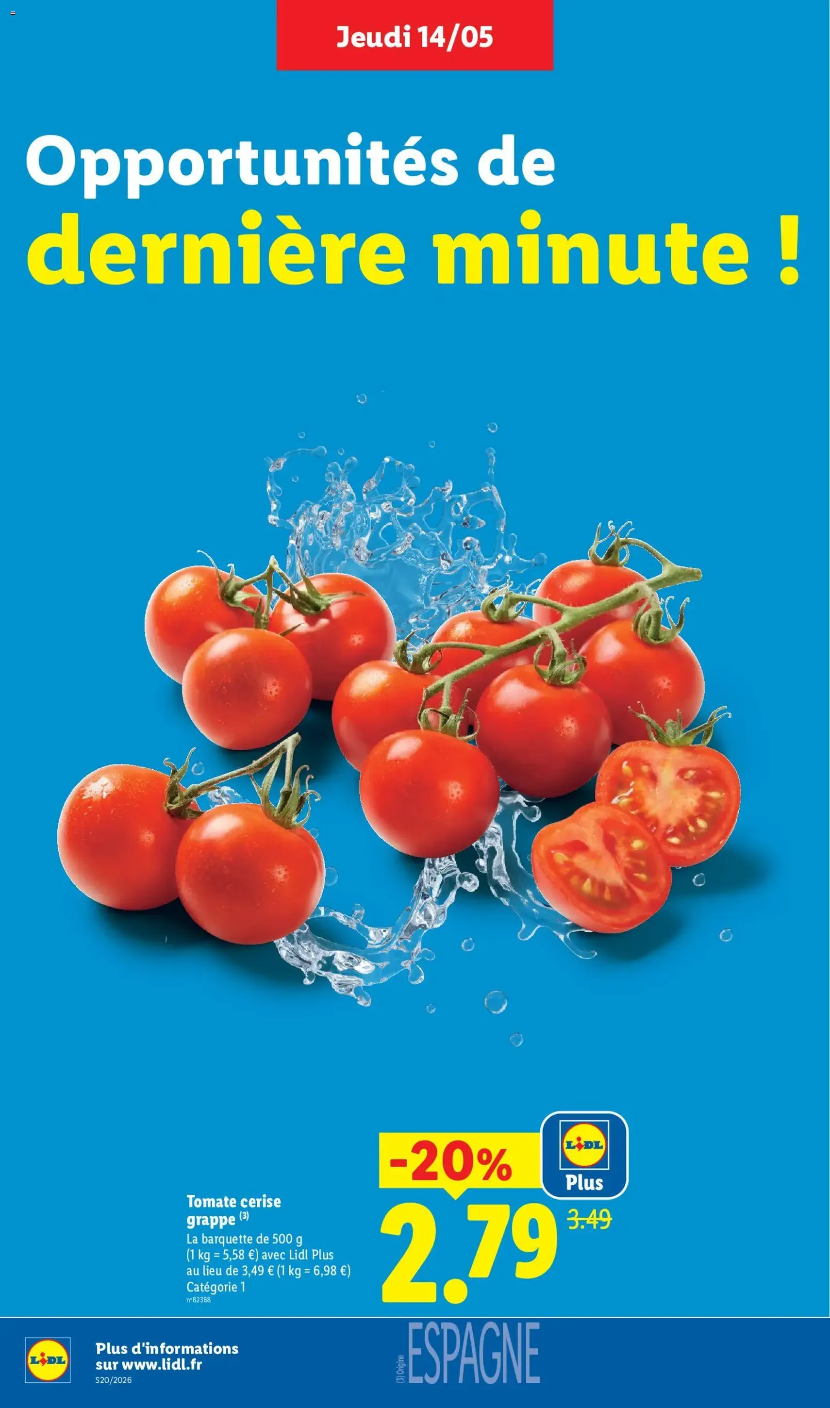 LIDL catalogue - brochure valable à partir du 14/05/2026, page 4 sur 59