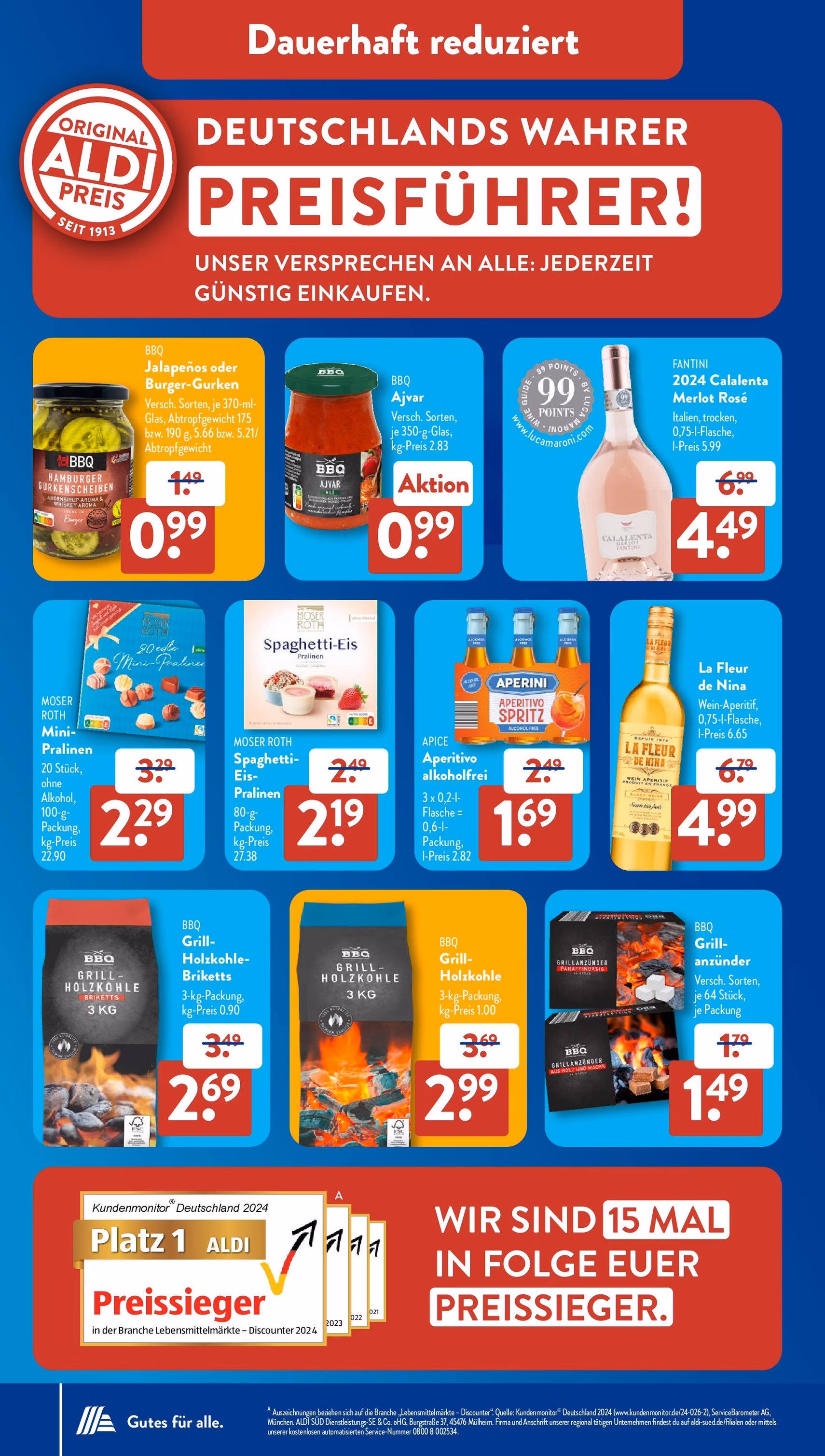 Aldi Süd Prospekt - Gültiger Prospekt ab 01.08.2025, Seite 3 von insgesamt 45 Aldi Süd Prospekt - Gültiger Prospekt ab 01.08.2025, Seite 3 von insgesamt 45