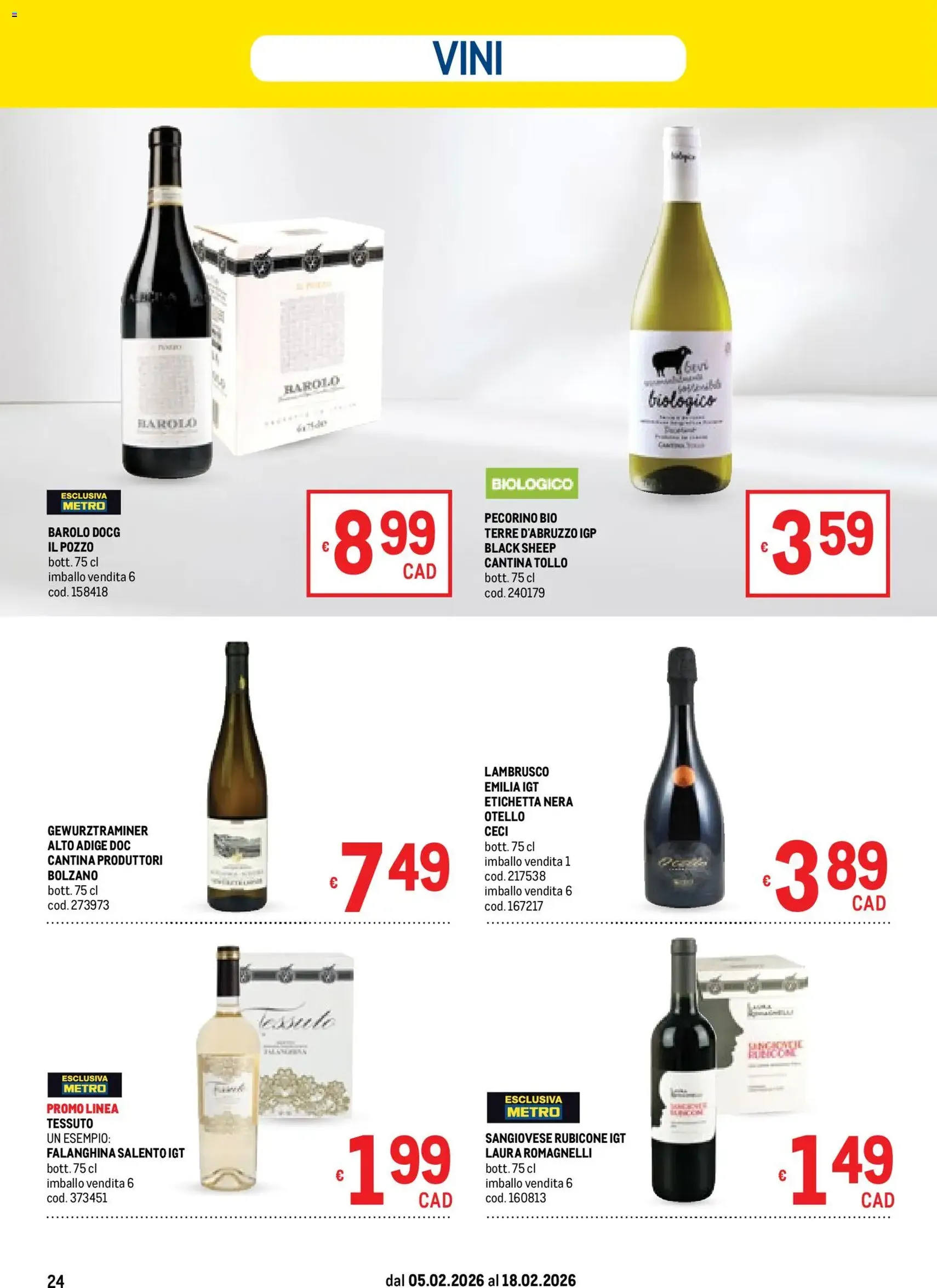 Volantino Metro - volantino valido dal 05/02/2026 pagina 24 di 48