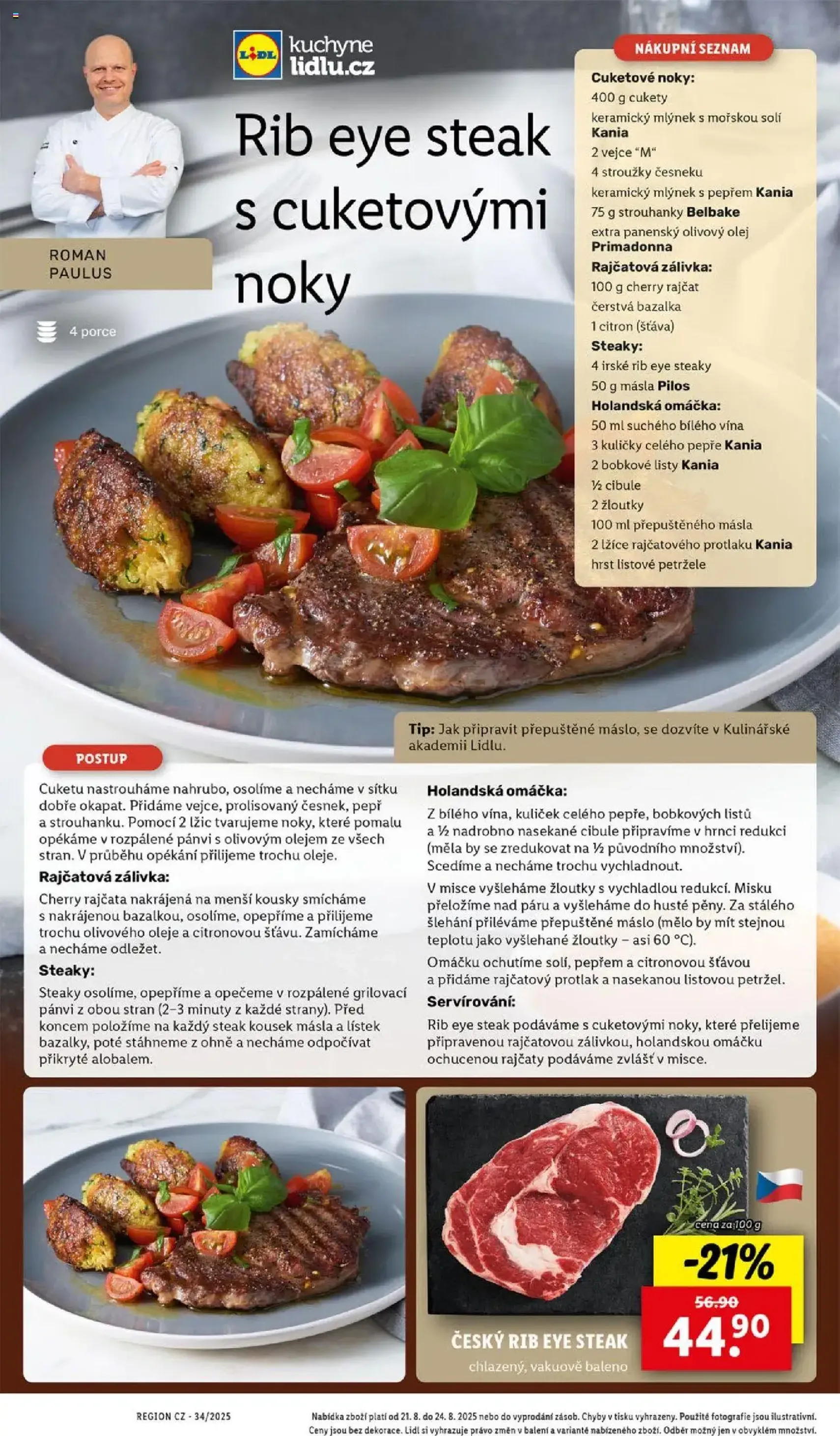 Lidl leták - platný leták od 21.08.2025 strana 44 z 45 Lidl leták - platný leták od 21.08.2025 strana 44 z 45