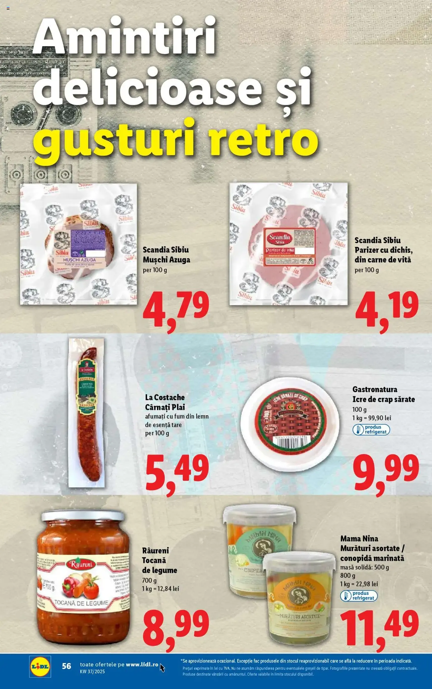 Catalog Lidl - cataloage valabile începând cu 08.09.2025 pagina 56 din 68 Catalog Lidl - cataloage valabile începând cu 08.09.2025 pagina 56 din 68