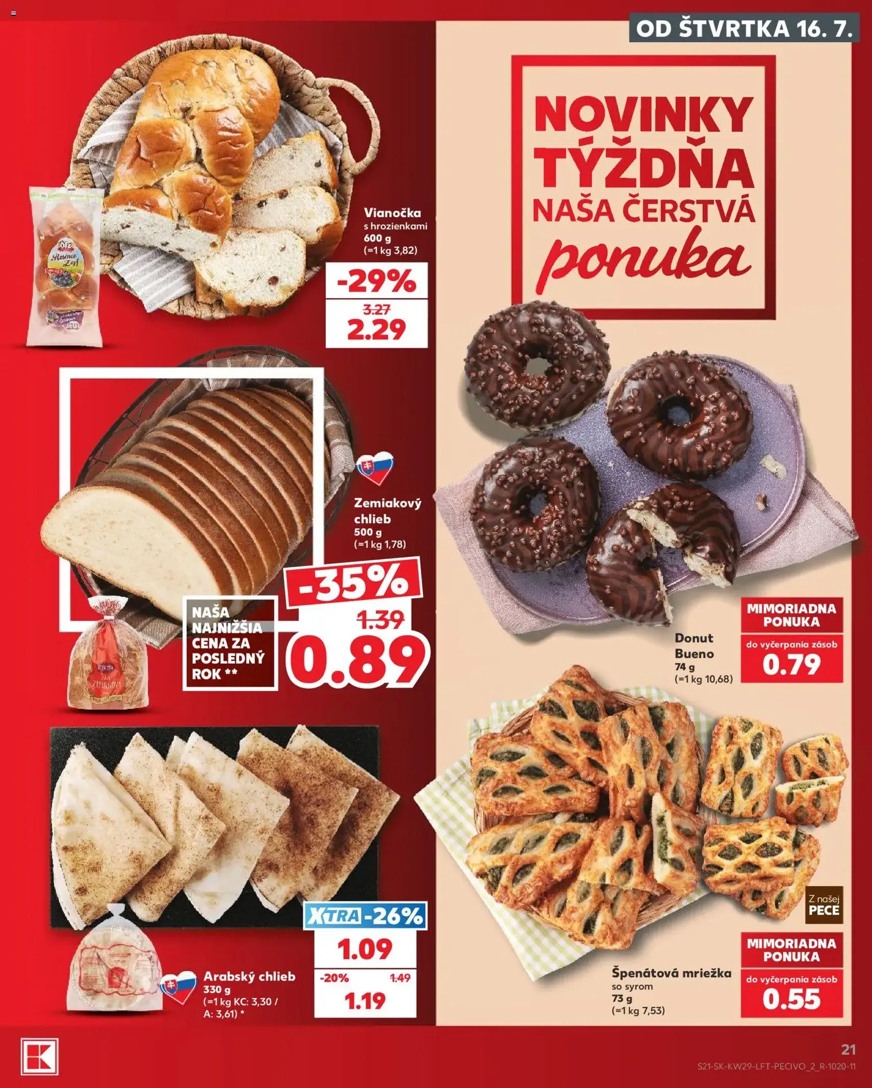 Kaufland SK akciós újság - 2026.07.16. érvényes szórólap 21 oldal 86 oldalból