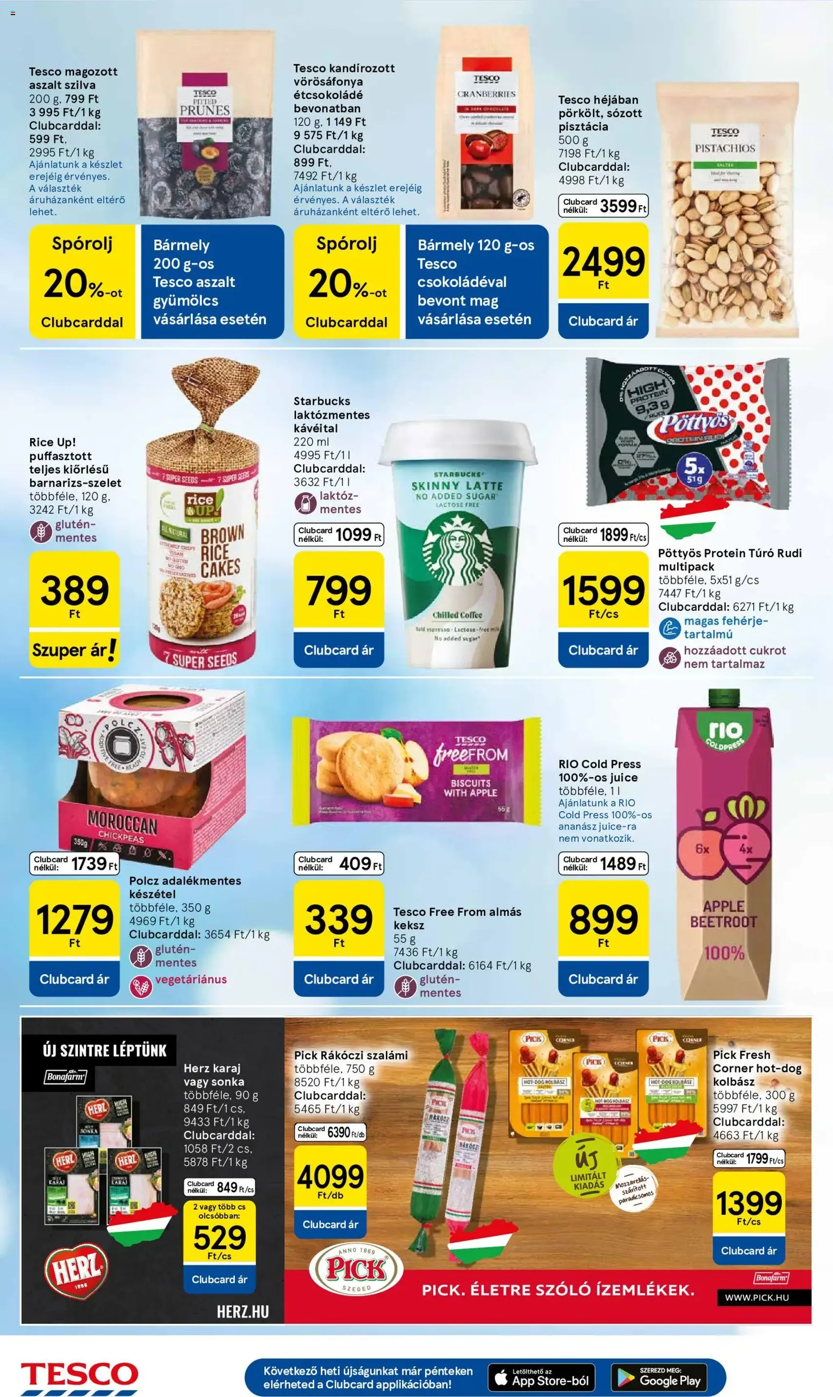 Tesco aktuális akciós újság - 2026.07.09. érvényes szórólap 18 oldal 32 oldalból