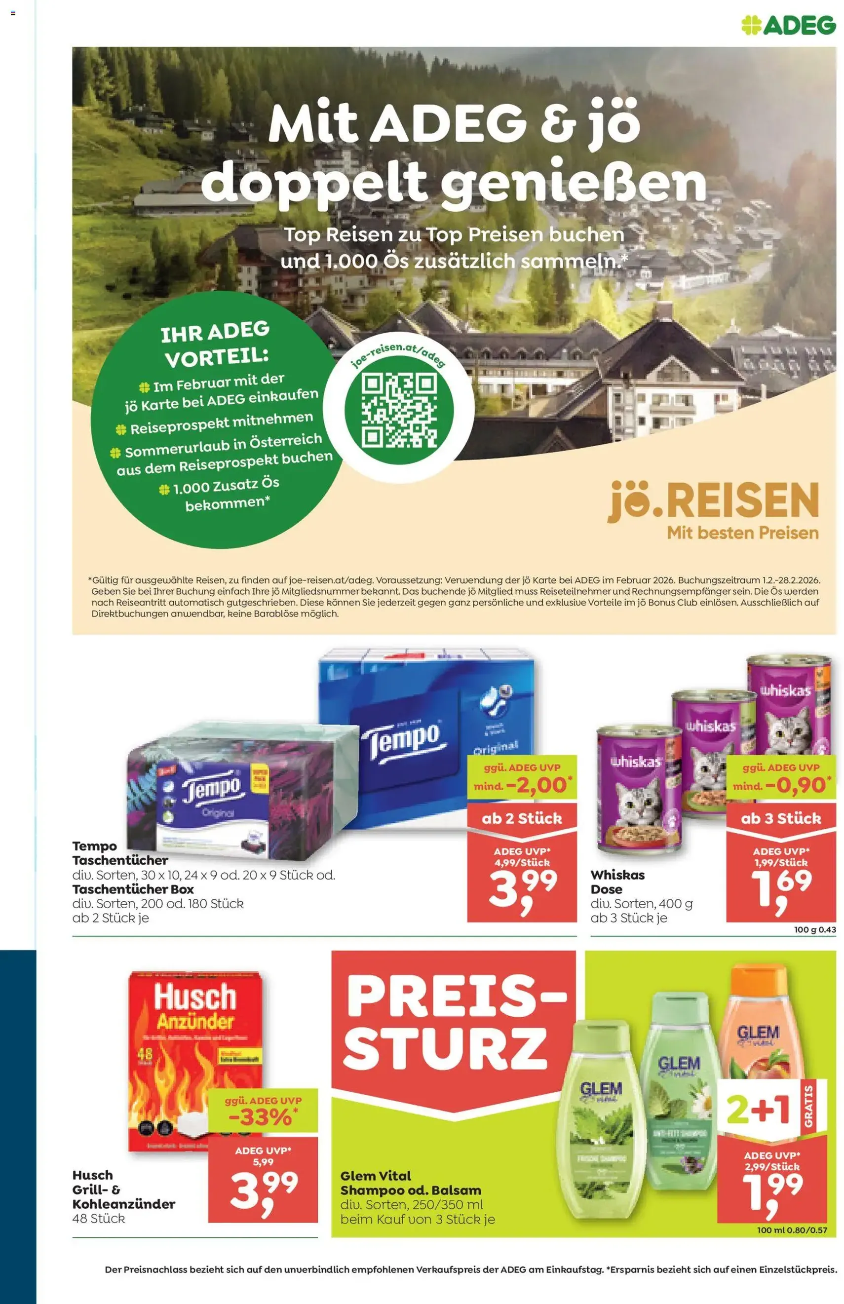 ADEG Flugblatt - Gültiger Prospekt ab 19.02.2026, Seite 11 von insgesamt 12