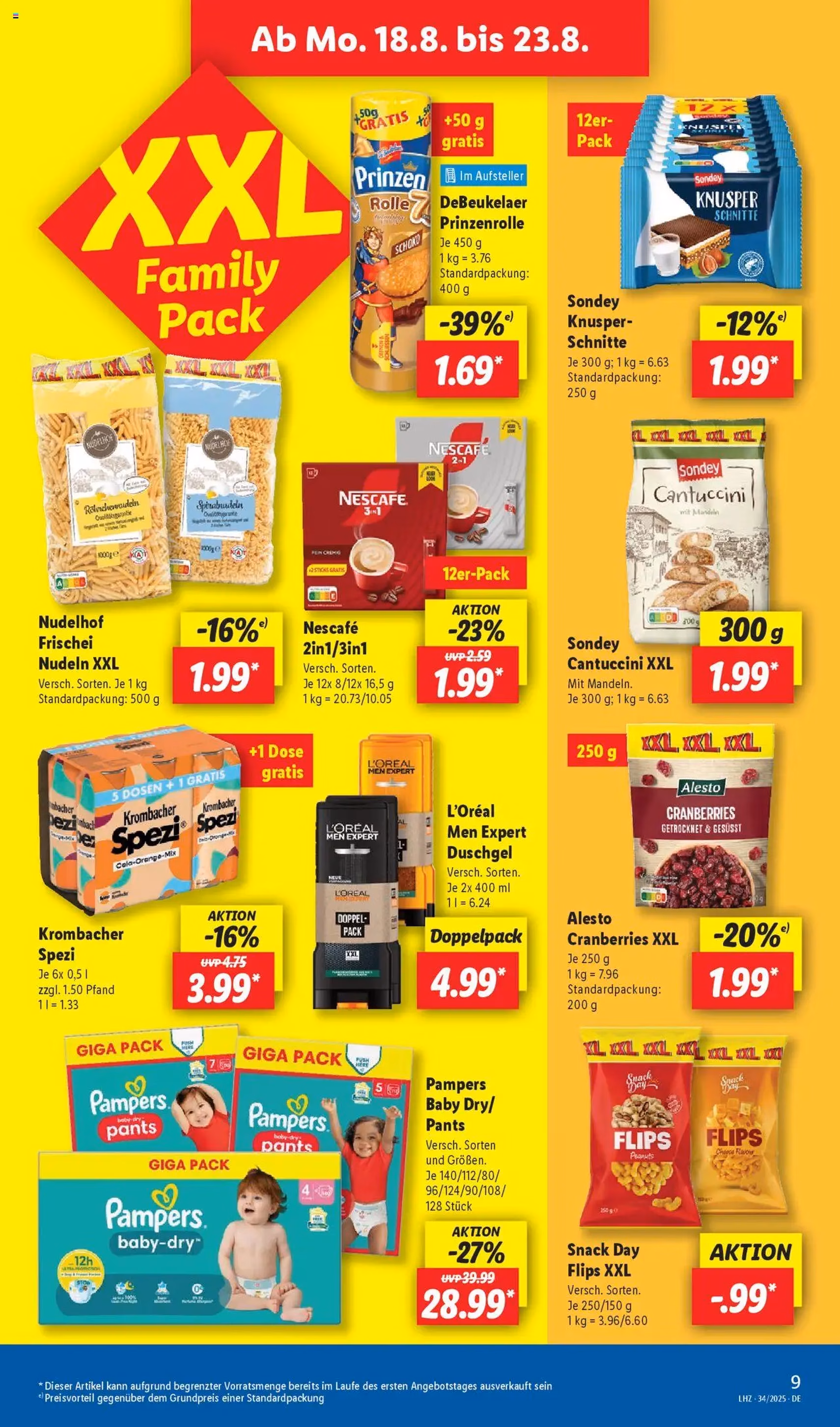 Lidl Prospekt - Gültiger Prospekt ab 18.08.2025, Seite 11 von insgesamt 69