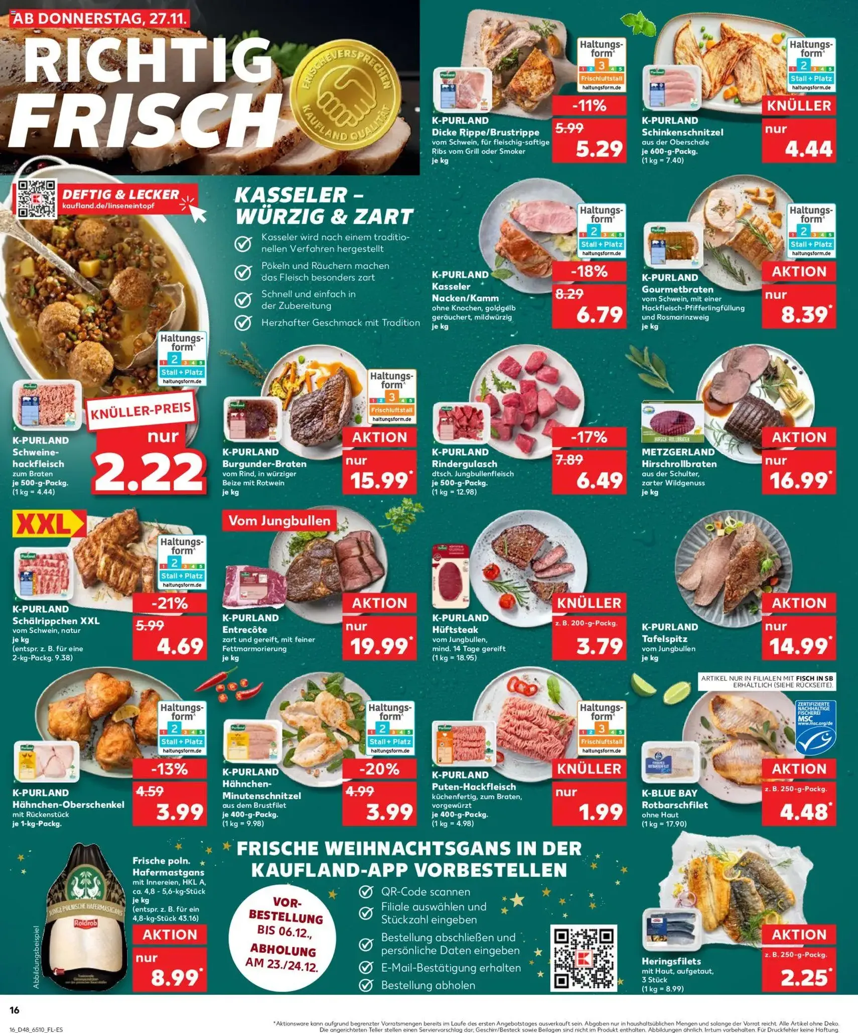 Kaufland DE - DE Folder Köln - geldige folder vanaf 27-11-2025 pagina 16 van 36