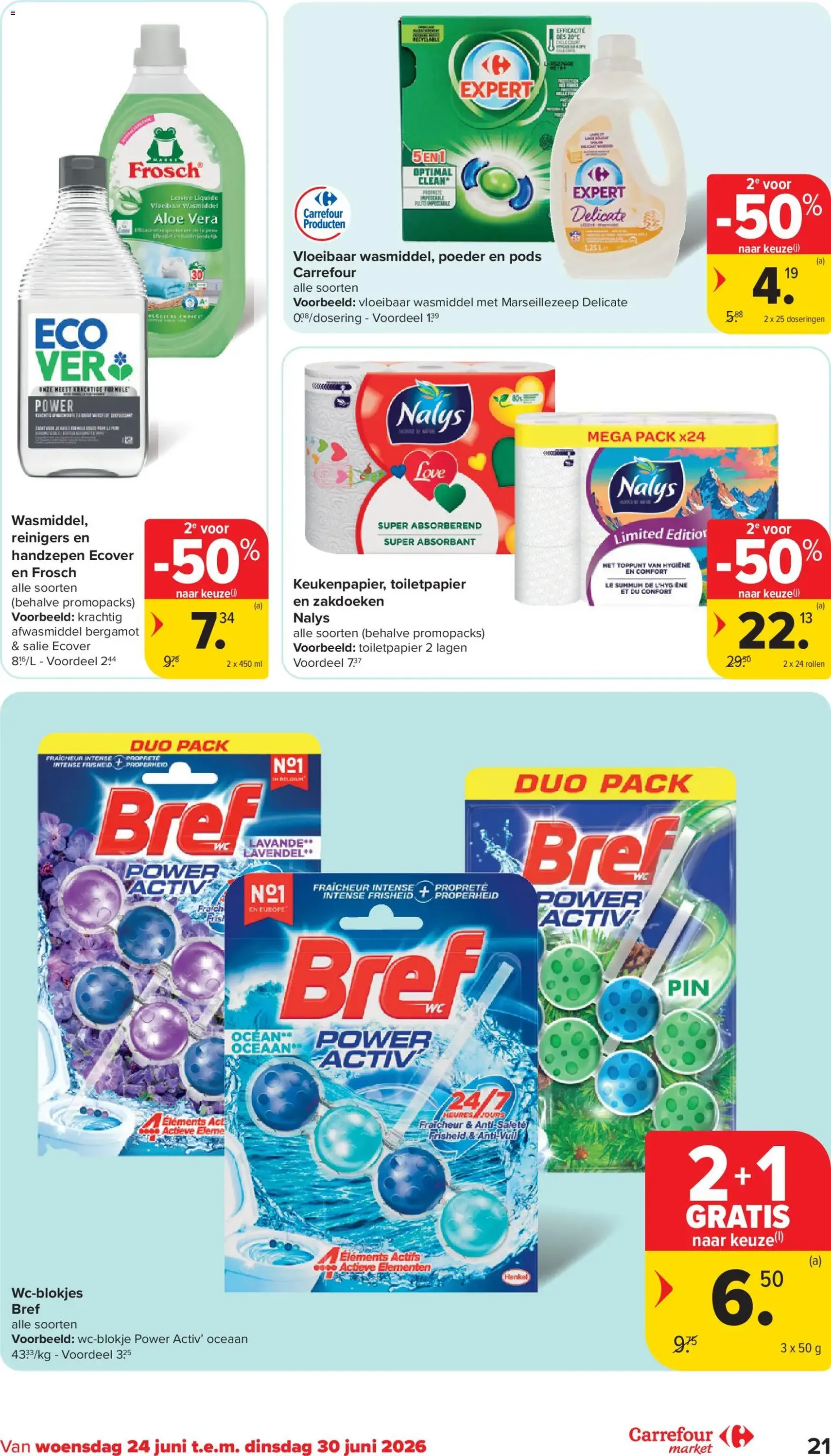 Carrefour market folder week 26 - geldige folder vanaf 24/06/2026 pagina 21 van 24