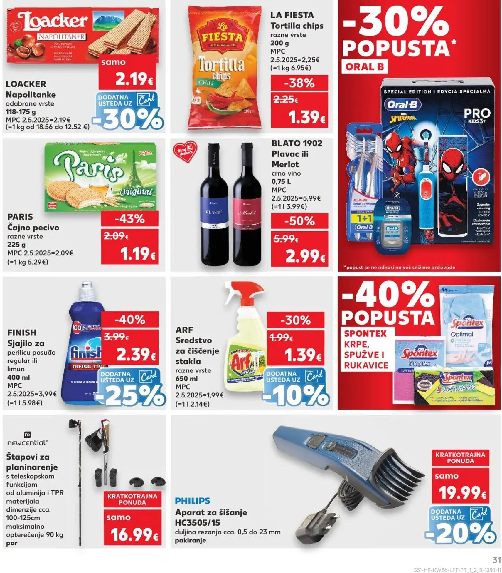 Kaufland HR - Osijek - 2025.09.03. érvényes szórólap 31 oldal 32 oldalból Kaufland HR - Osijek - 2025.09.03. érvényes szórólap 31 oldal 32 oldalból