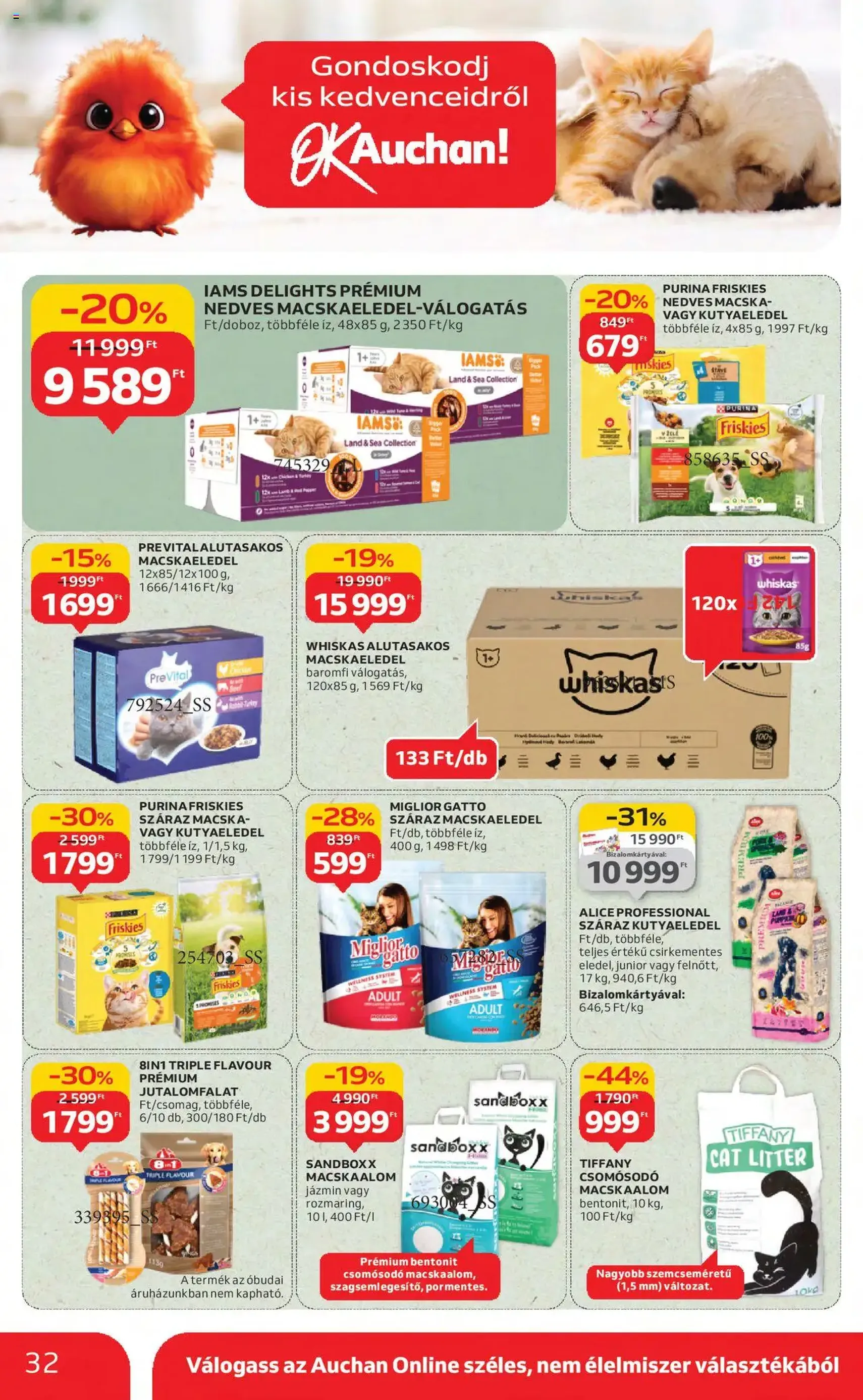 Auchan Akciós újság - 2025.08.21. érvényes szórólap 32 oldal 42 oldalból