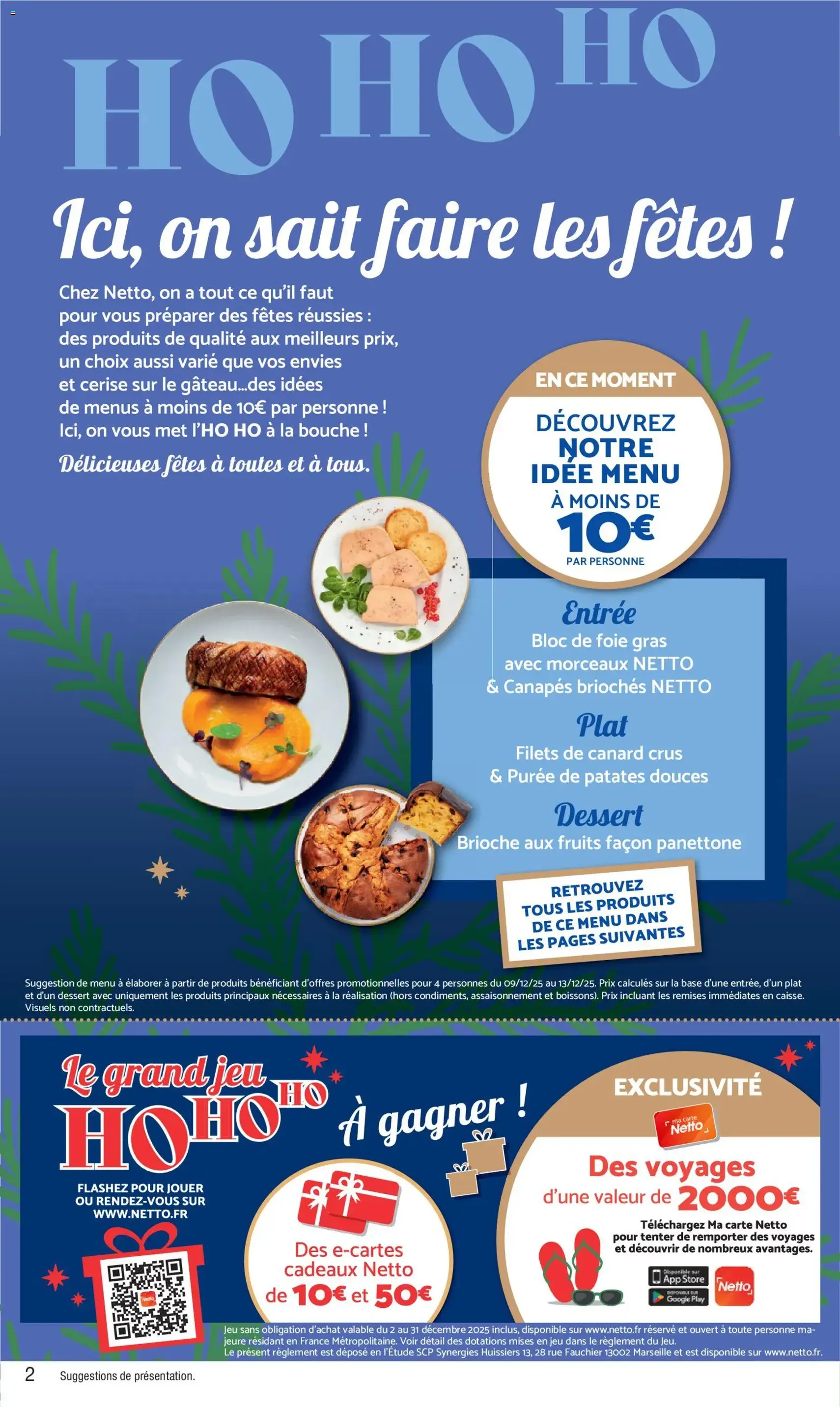 Netto - Festif - brochure valable à partir du 09/12/2025, page 2 sur 20