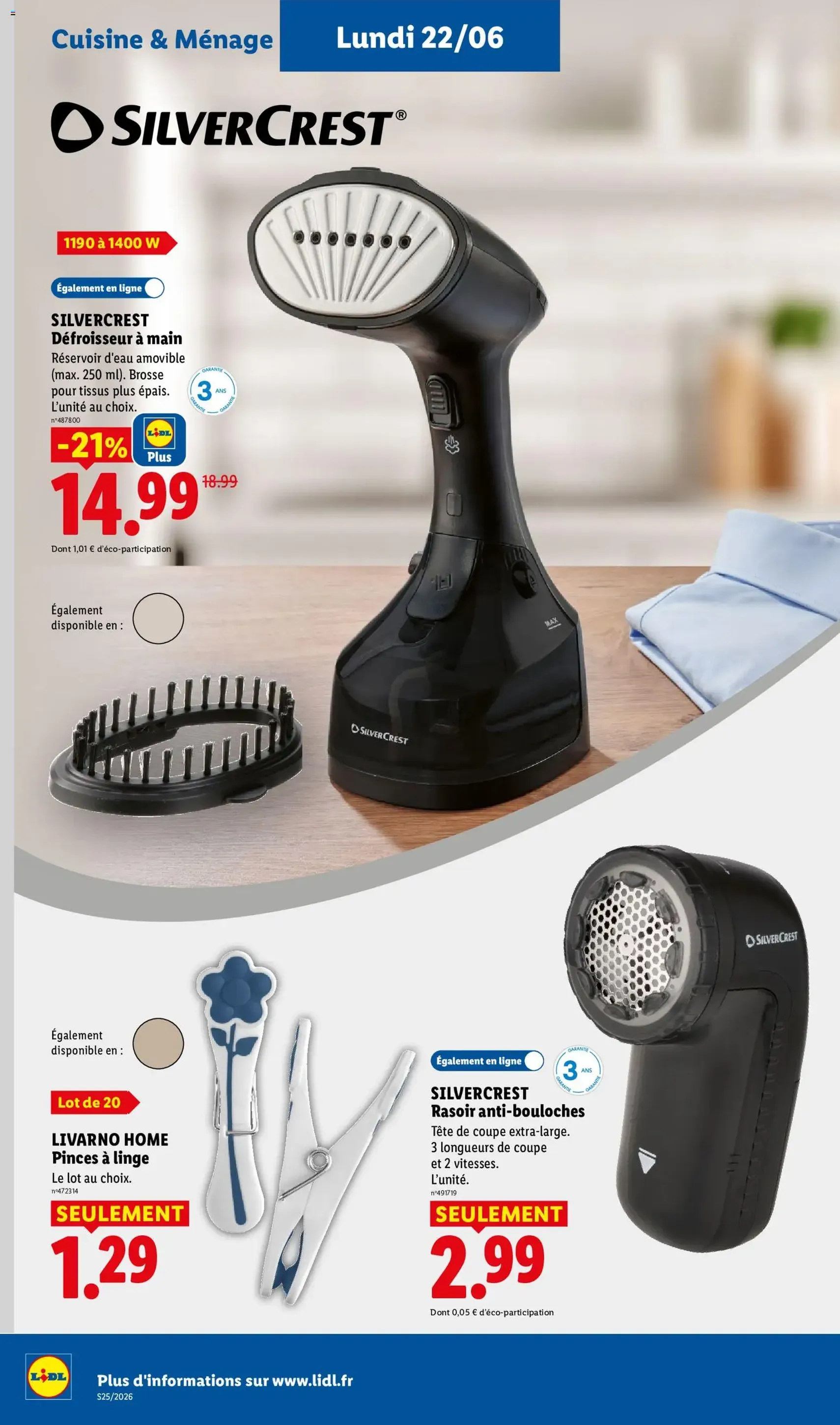 LIDL catalogue - brochure valable à partir du 18/06/2026, page 44 sur 60